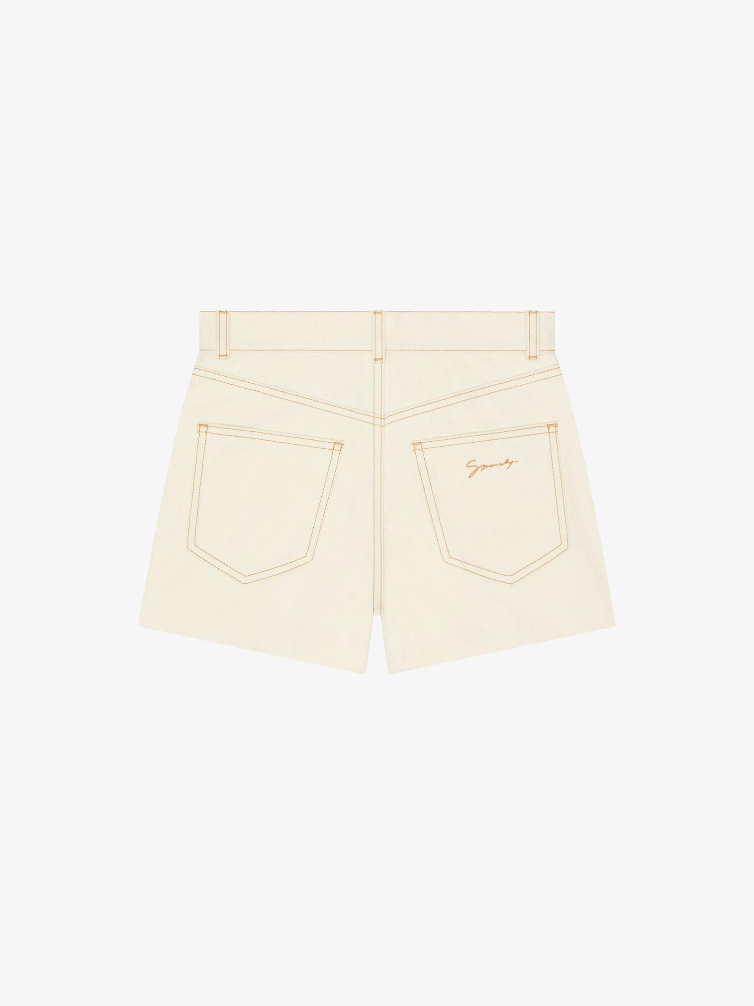 Slim fit jacket in denim with laces Product Image