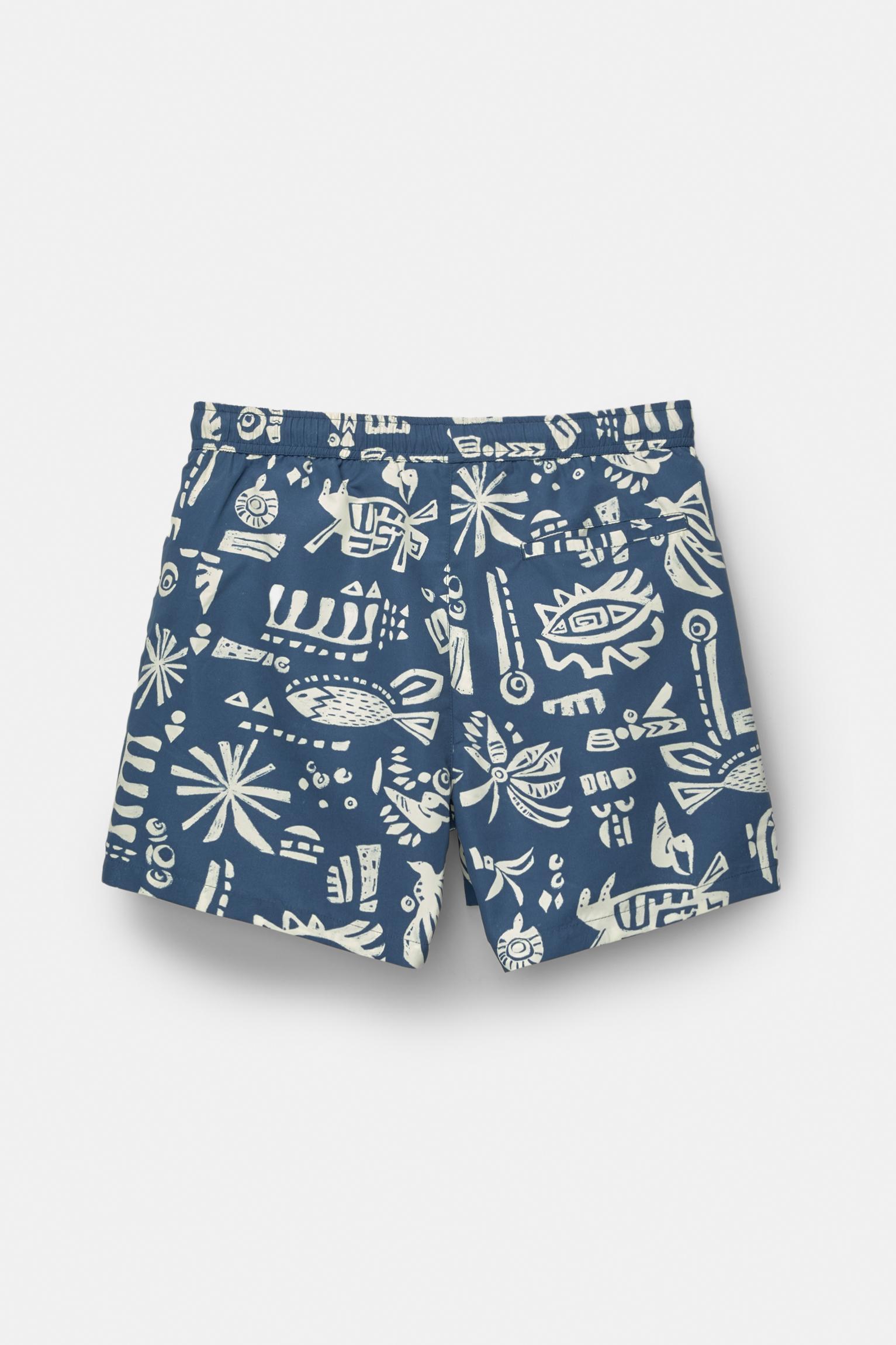 Animal print board shorts Product Image