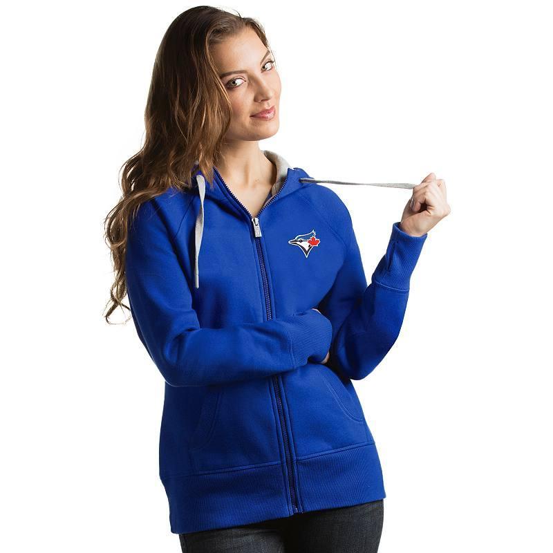 Womens Antigua Los Angeles Dodgers Victory Hoodie Product Image