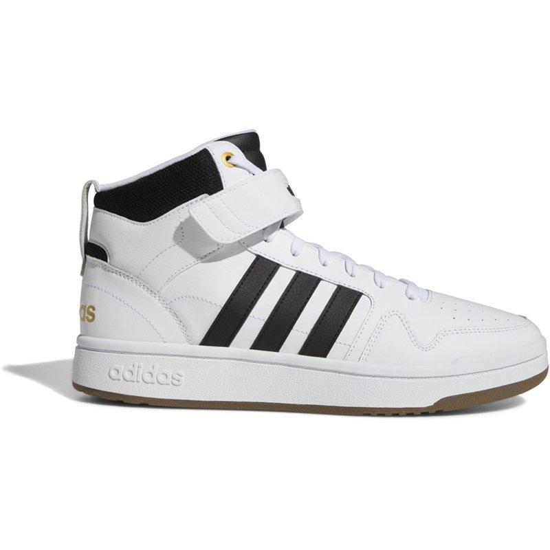 adidas Originals Postmove Mid (White/Black/Gold Metallic) Men's Shoes Product Image