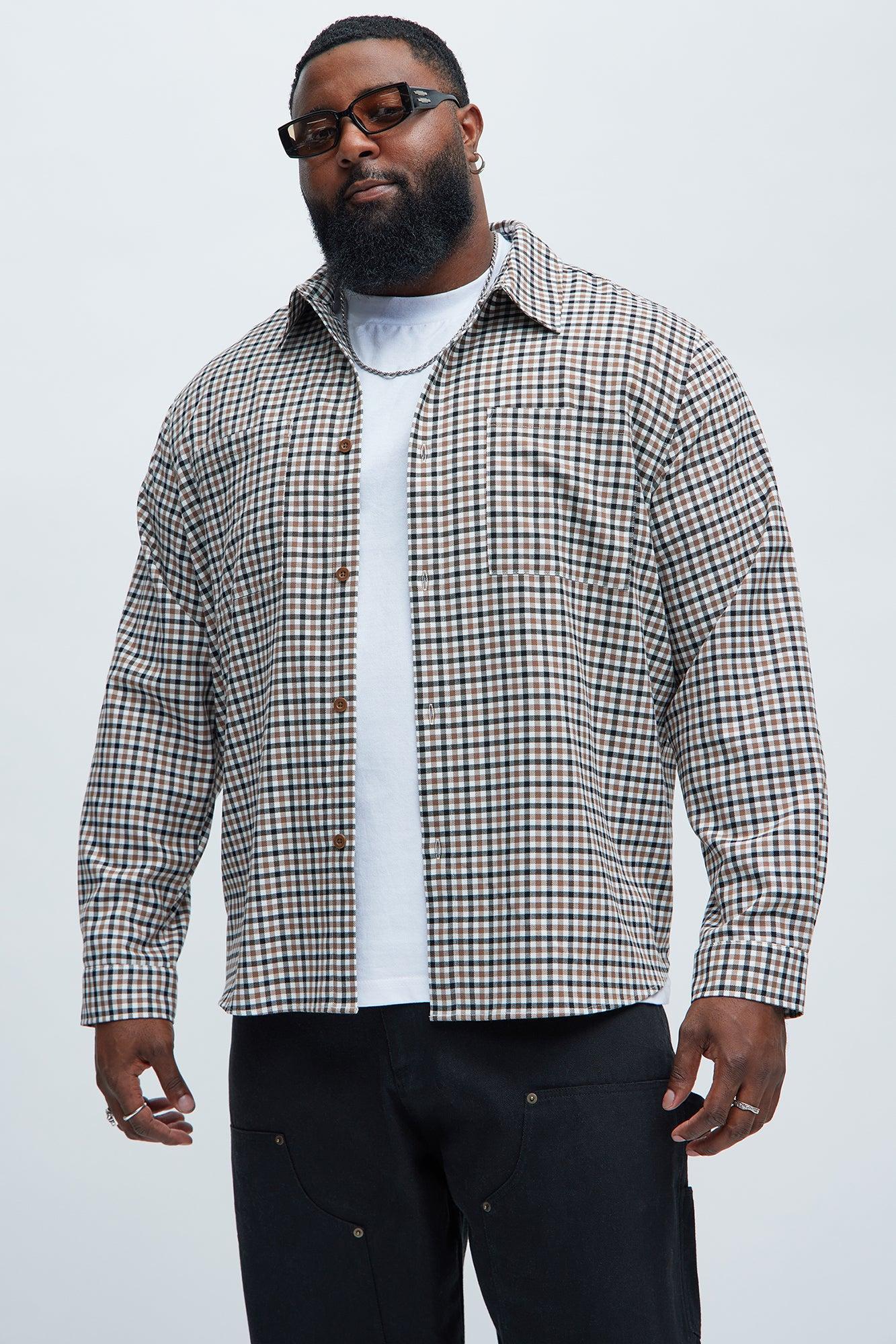 George Gingham Plaid Shirt - Multi Color Male Product Image