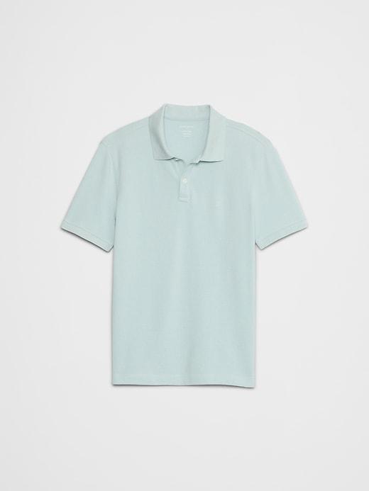 Slim Cotton Pique Polo Product Image