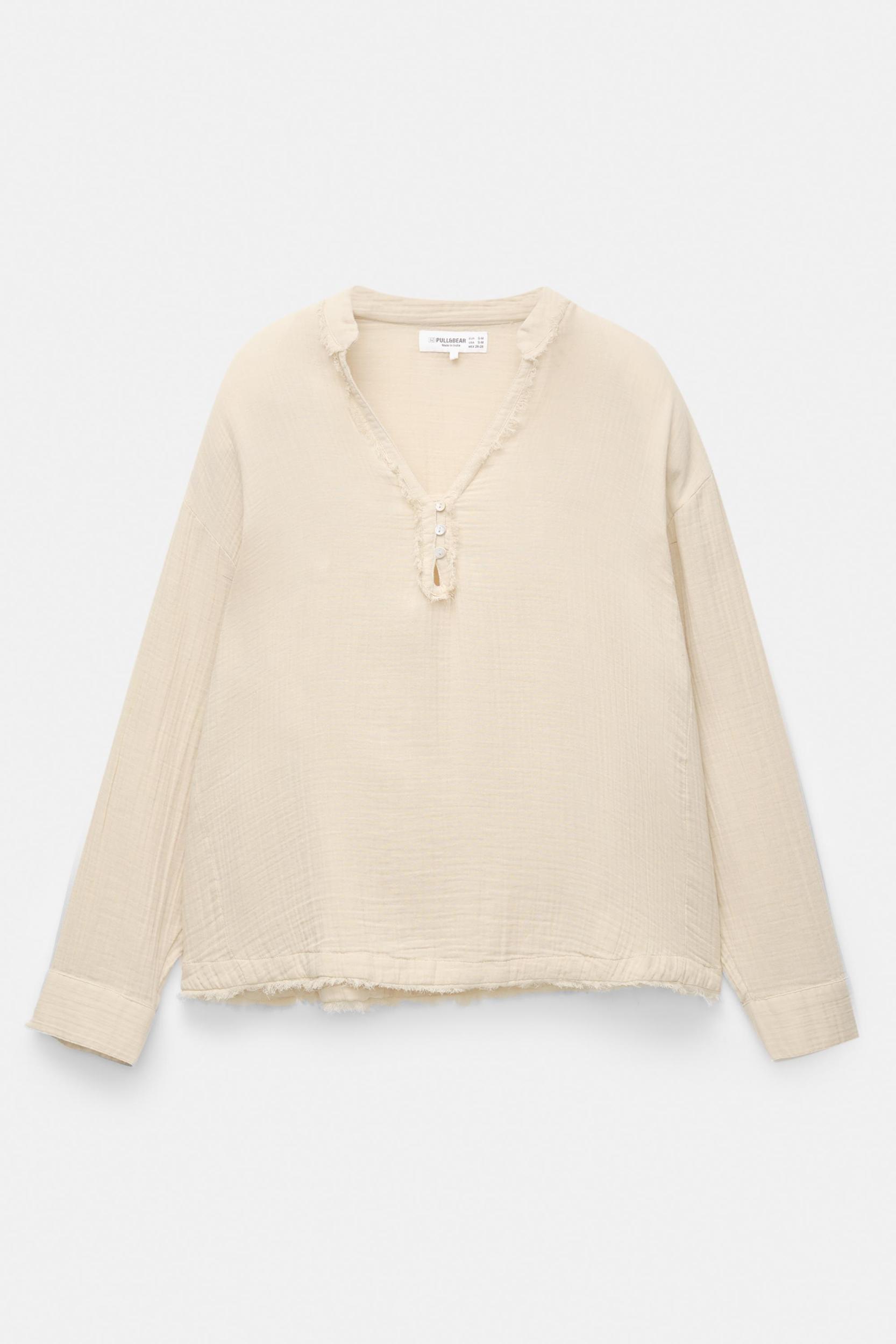 Rustic oversize blouse Product Image