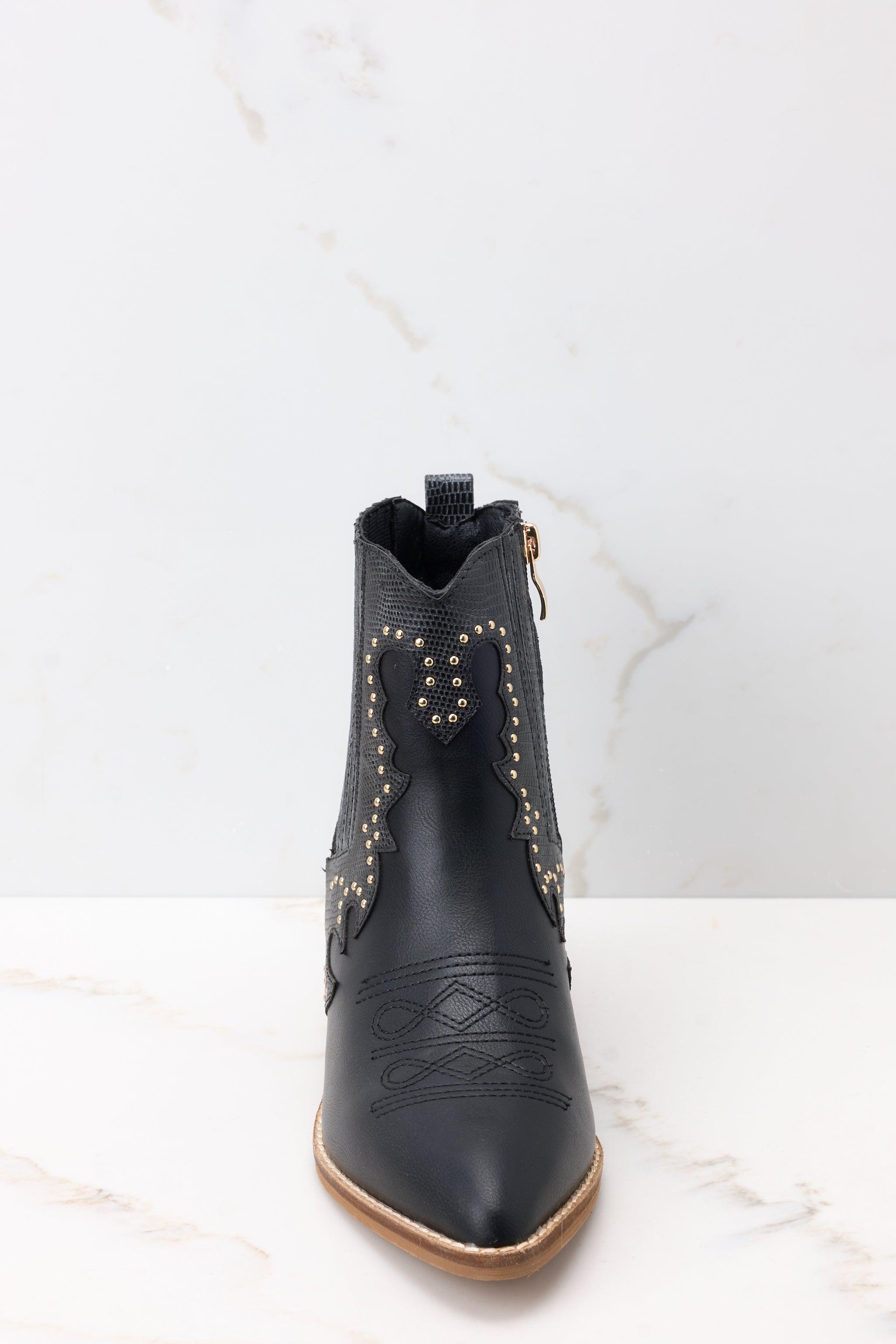 Wild West Wonder Black Boots Product Image