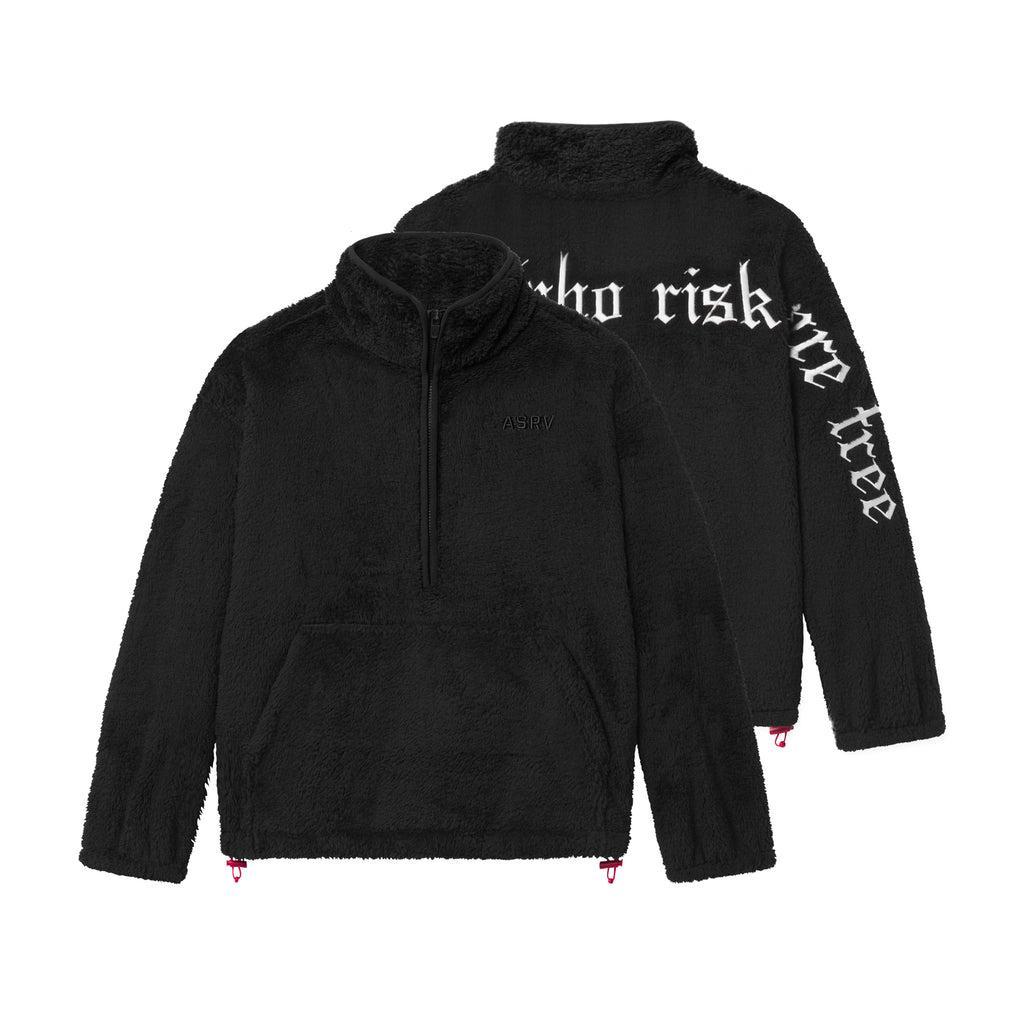 1006. Sherpa Recovery 1/2 Zip - Black/White Product Image