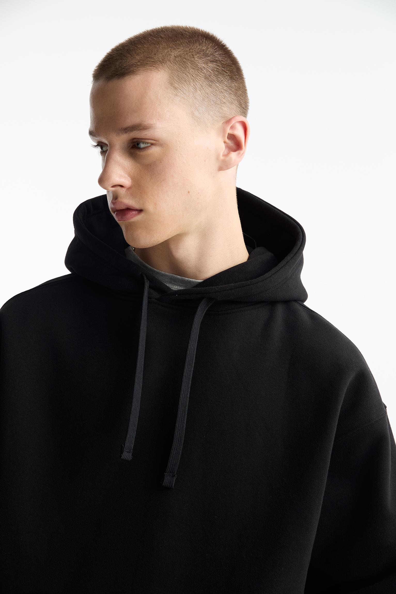 Basic hooded sweatshirt Product Image