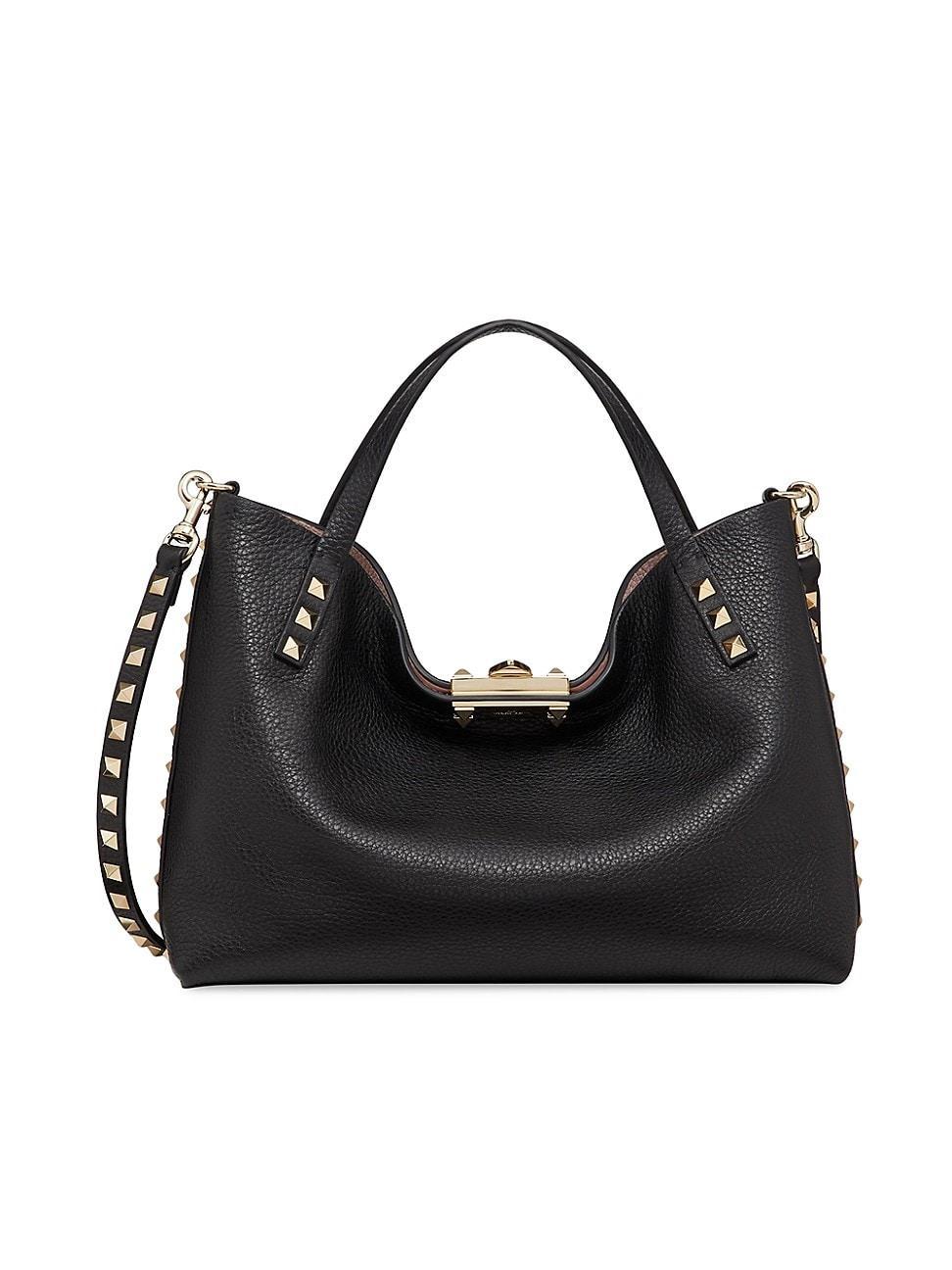 Rockstud Calfskin Small Tote Bag Product Image