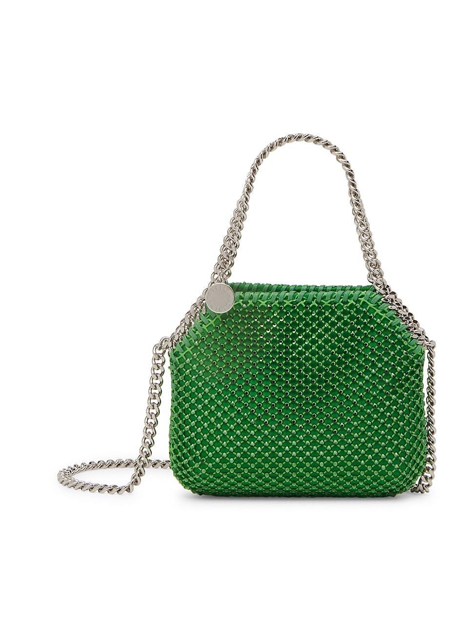 Womens Mini Falabella Crystal Mesh Shoulder Bag Product Image