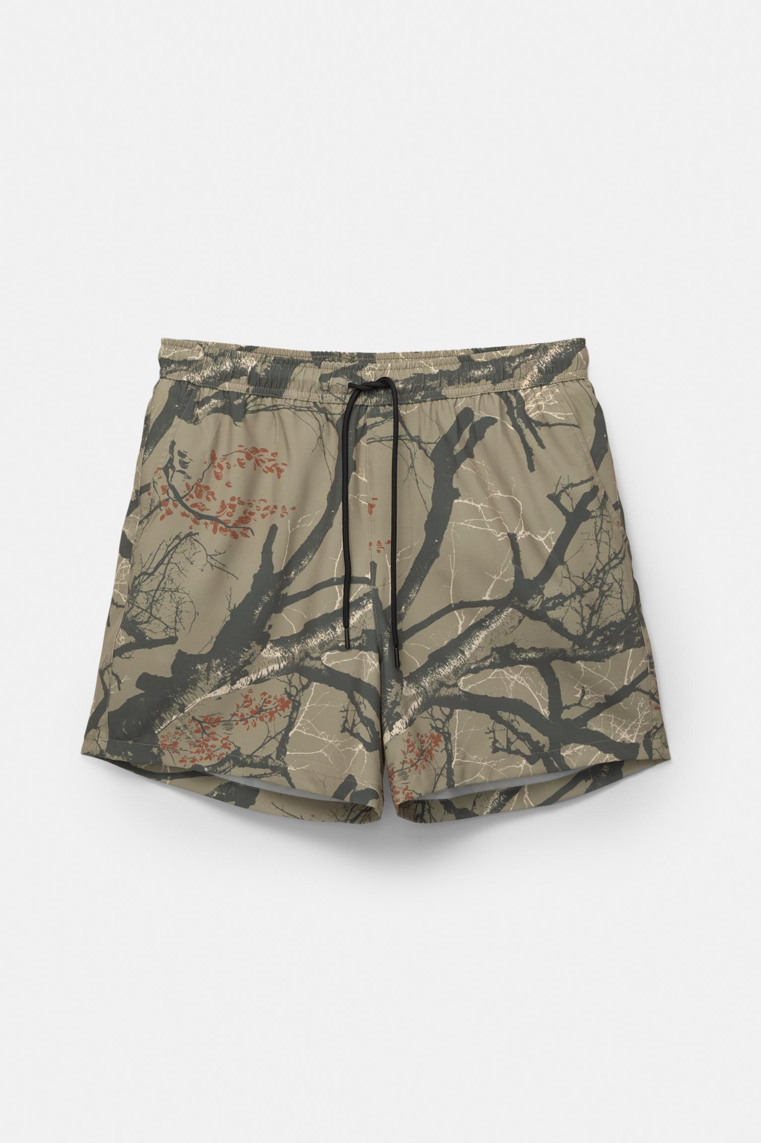 Branch print board shorts Product Image