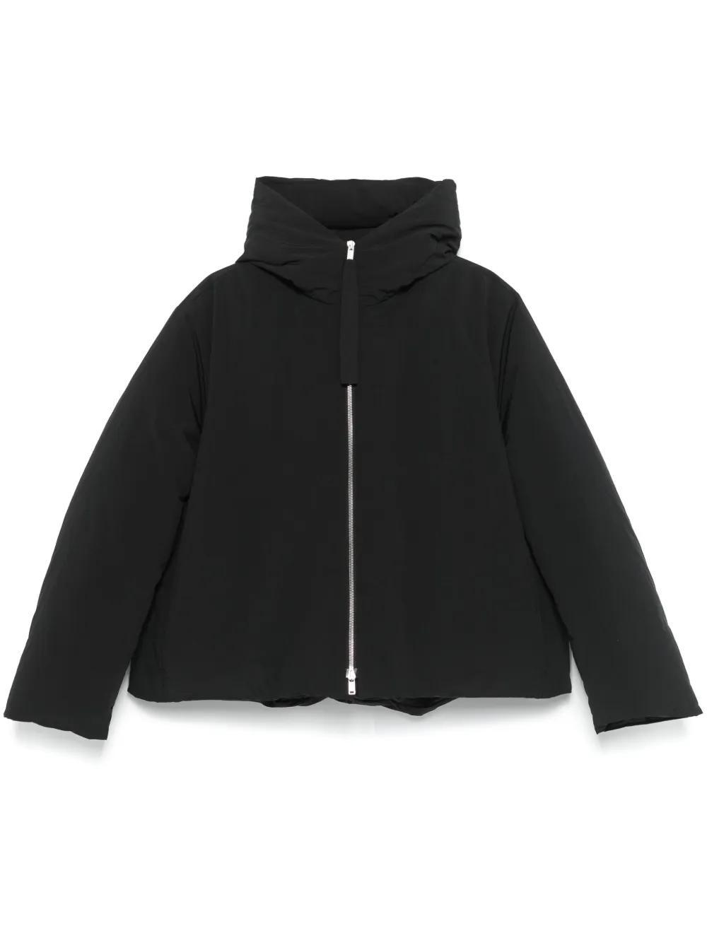 JIL SANDER Hooded Jacket In Black Product Image