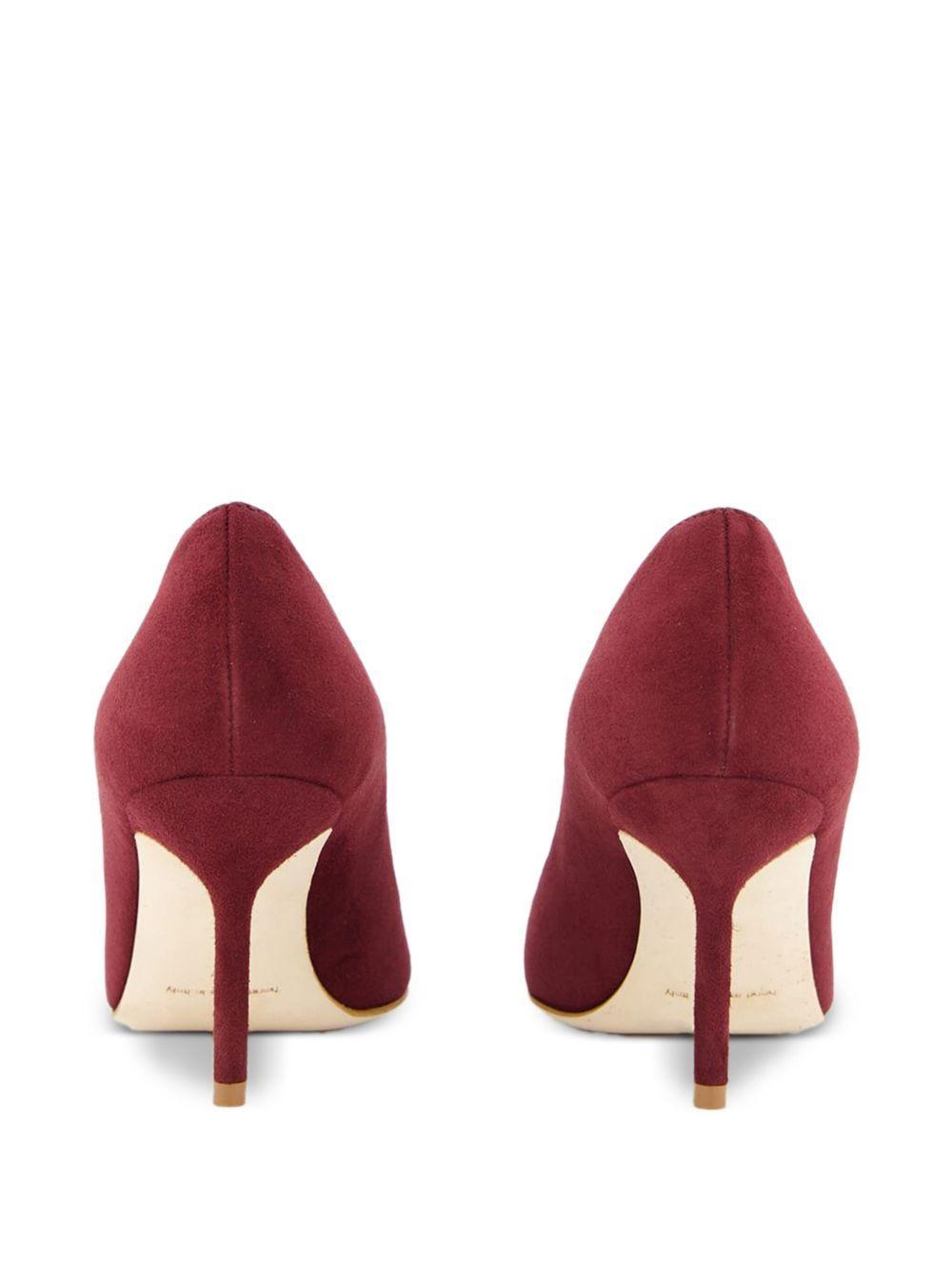 70mm BB pointed-toe suede pumps Product Image