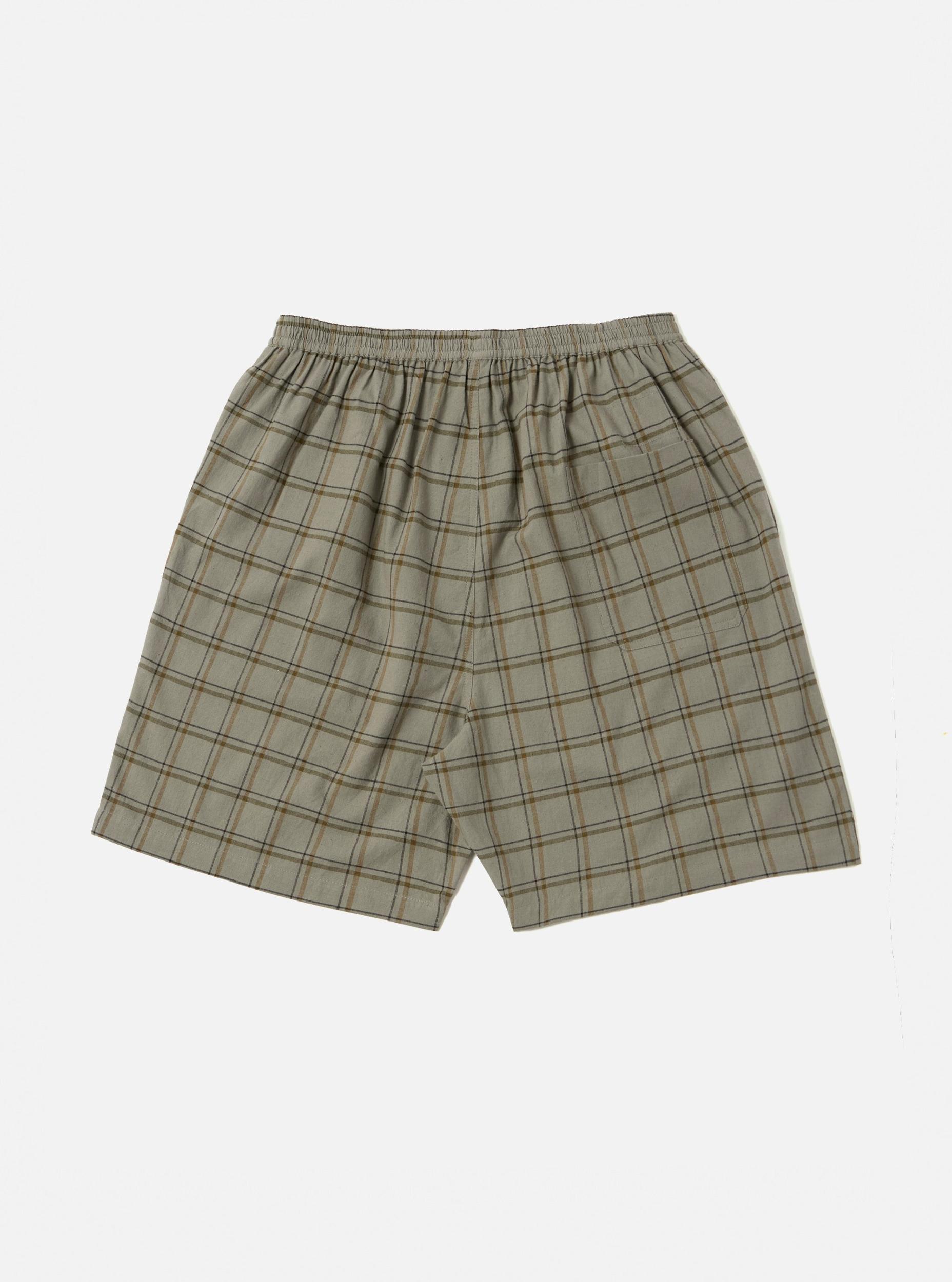 Green PJ Plaid Pyjama Short Product Image