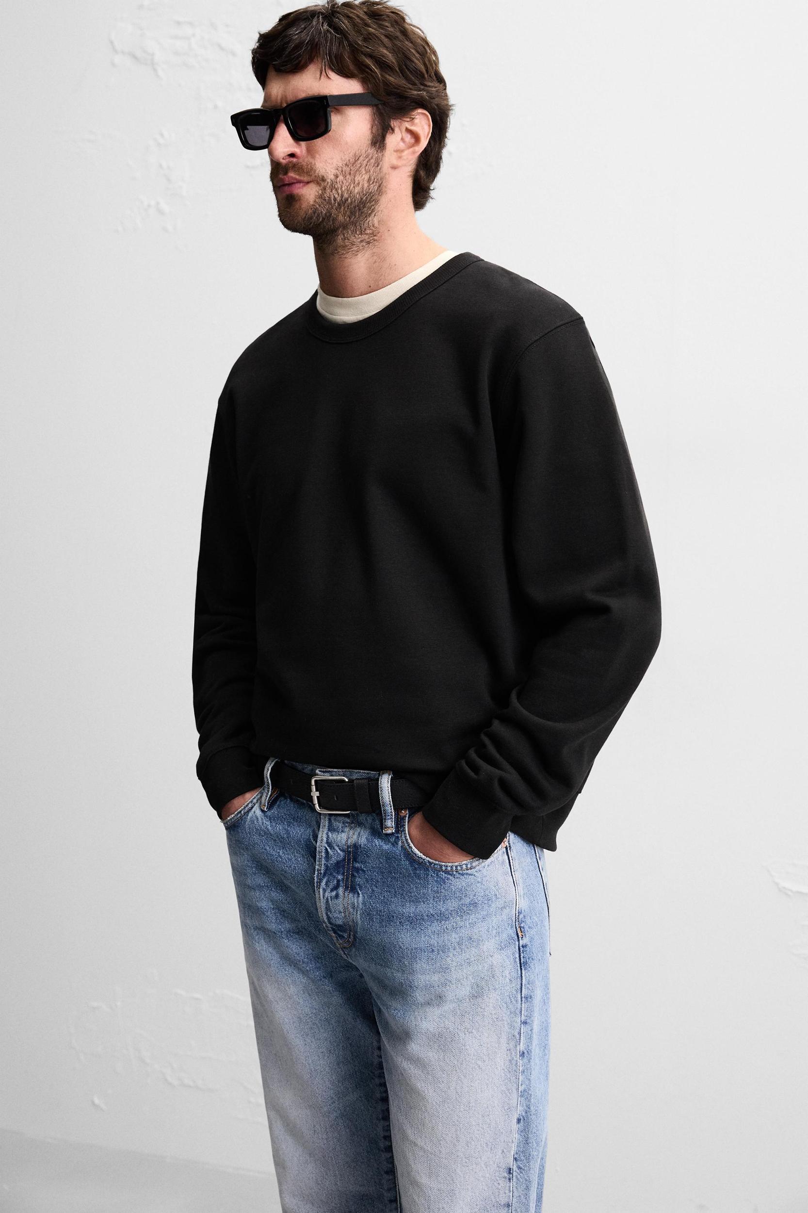 BASIC CREWNECK SWEATSHIRT Product Image