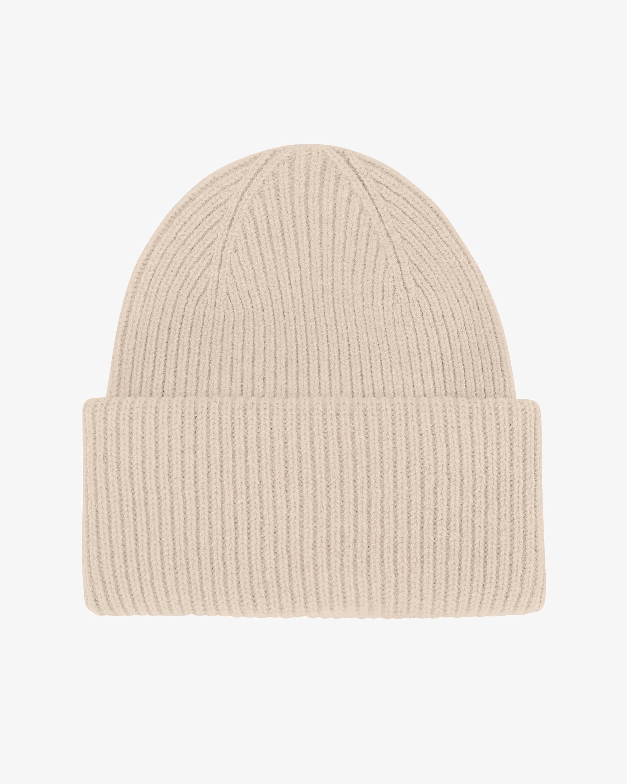 Merino Wool Hat - Ivory White Product Image