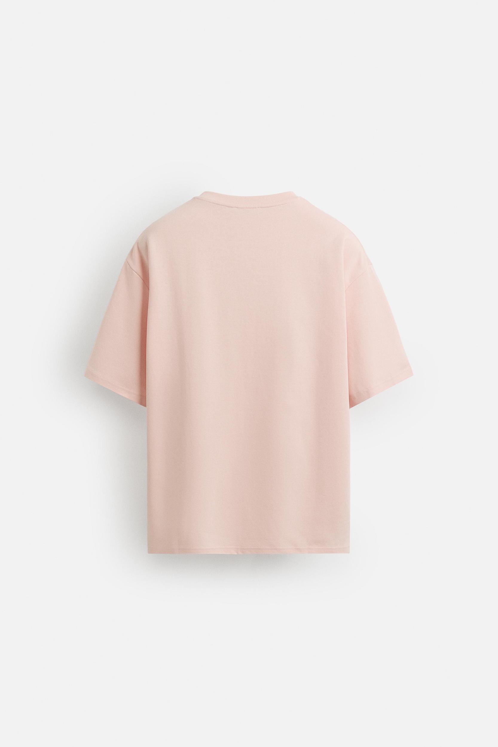 EMBROIDERED TEXT T-SHIRT Product Image