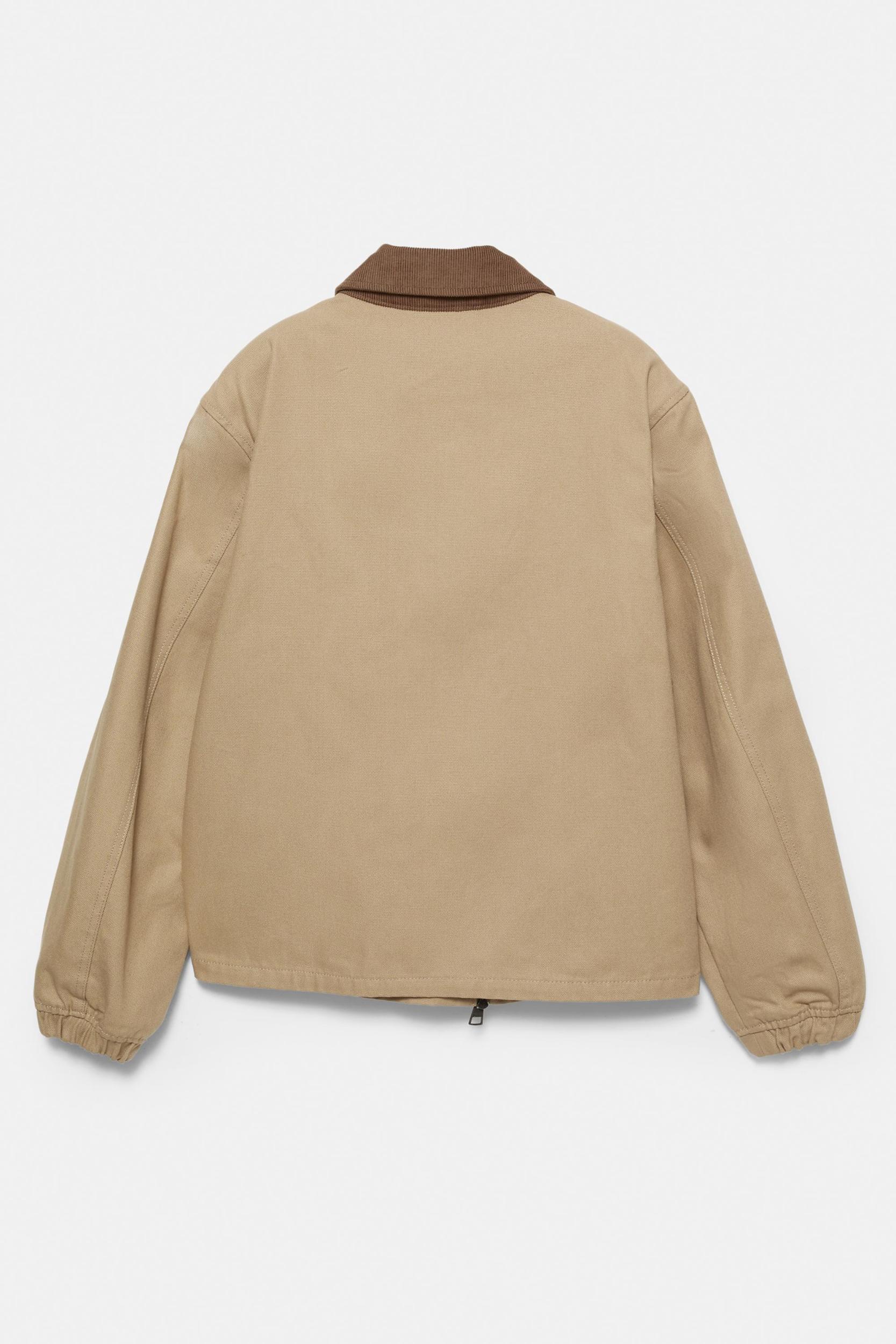 Jacket with corduroy collar Product Image