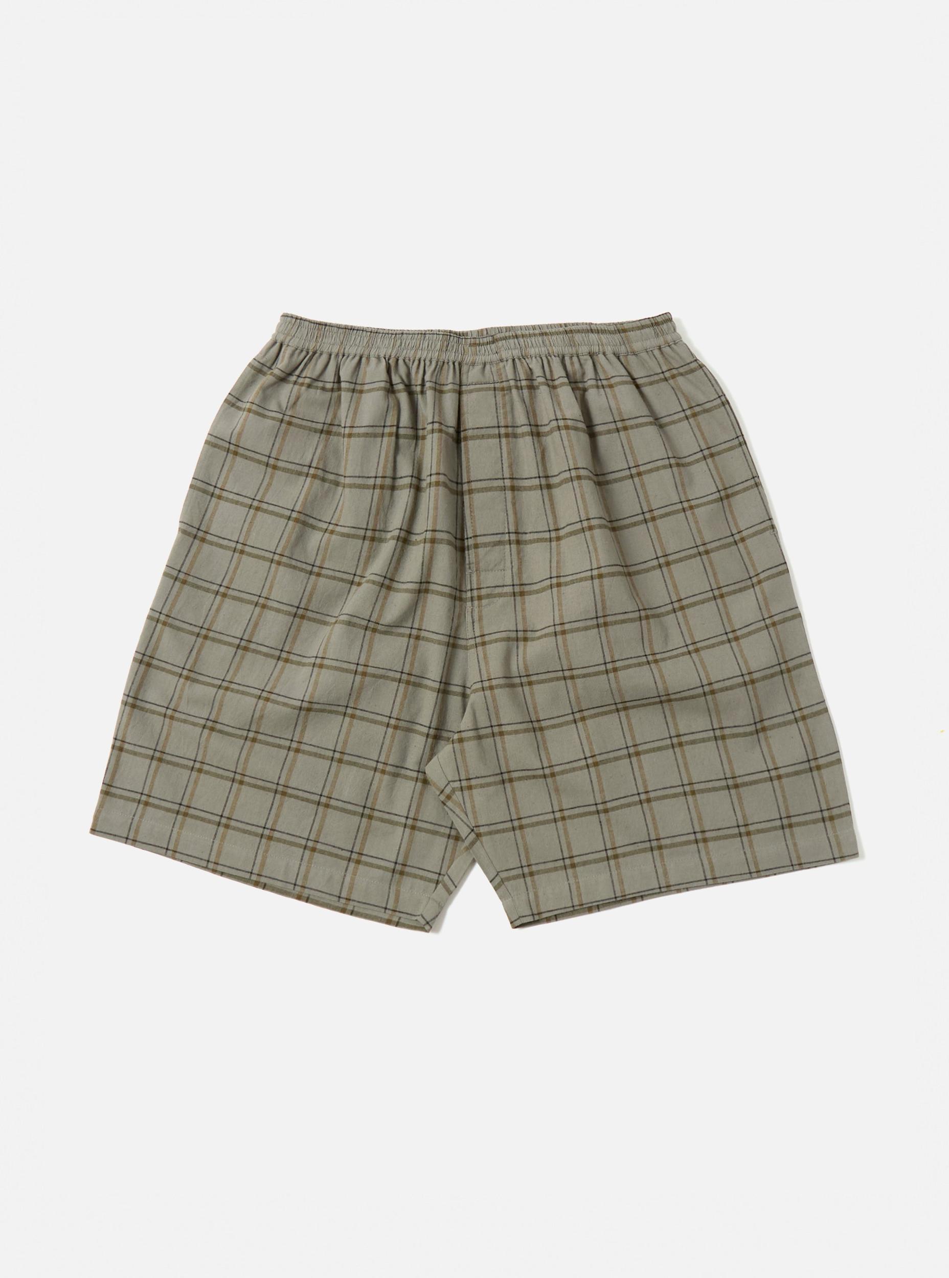 Green PJ Plaid Pyjama Short Product Image