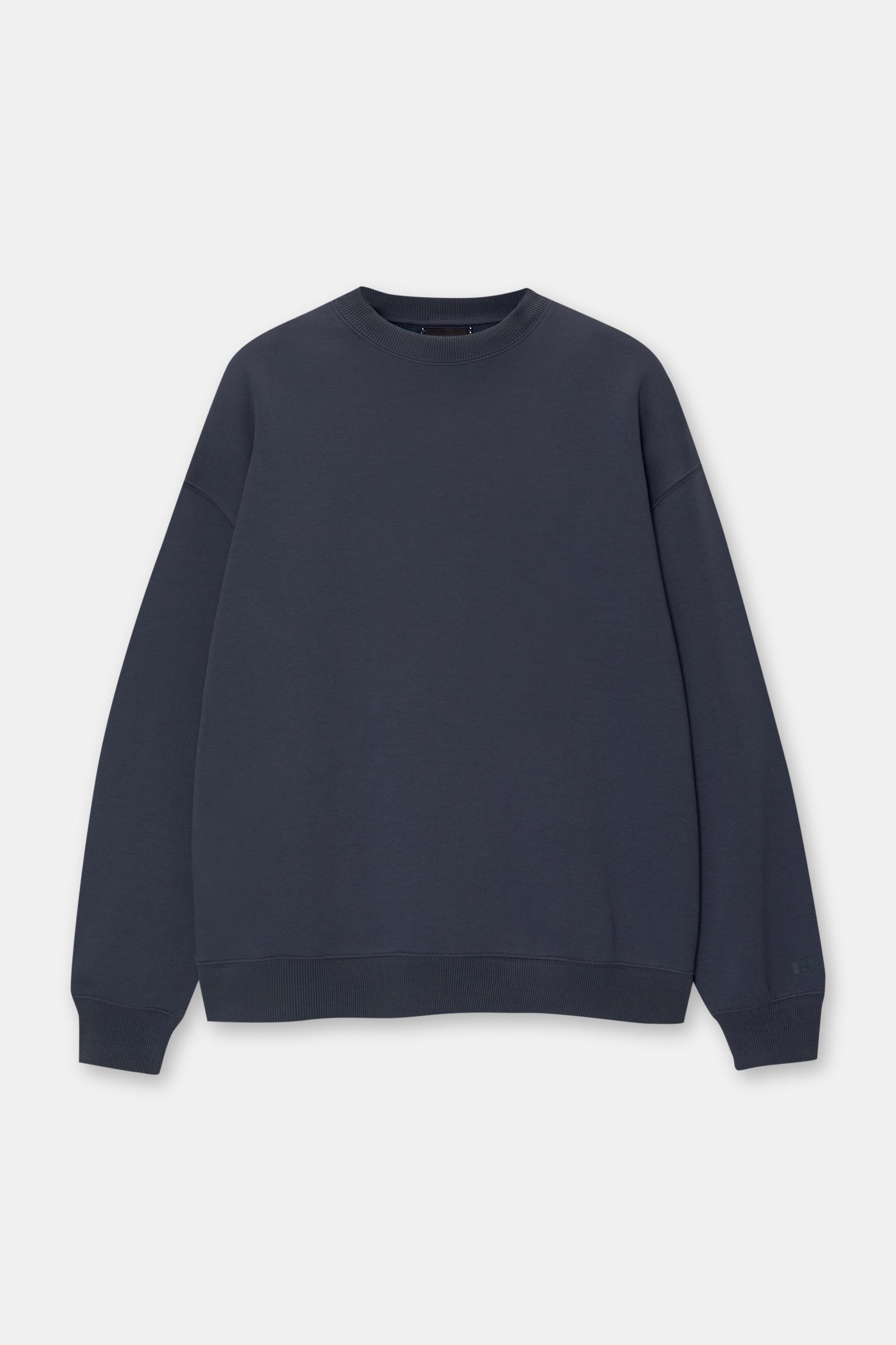 Basic crew neck sweatshirt Product Image