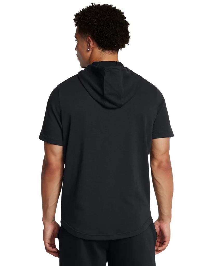 Mens Project Rock Terry Short Sleeve Hoodie Product Image