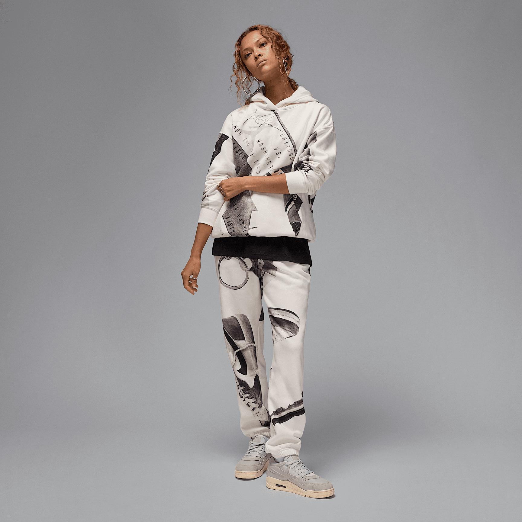 Womens Brooklyn Fleece All-over Print Pullover Hoodie Product Image