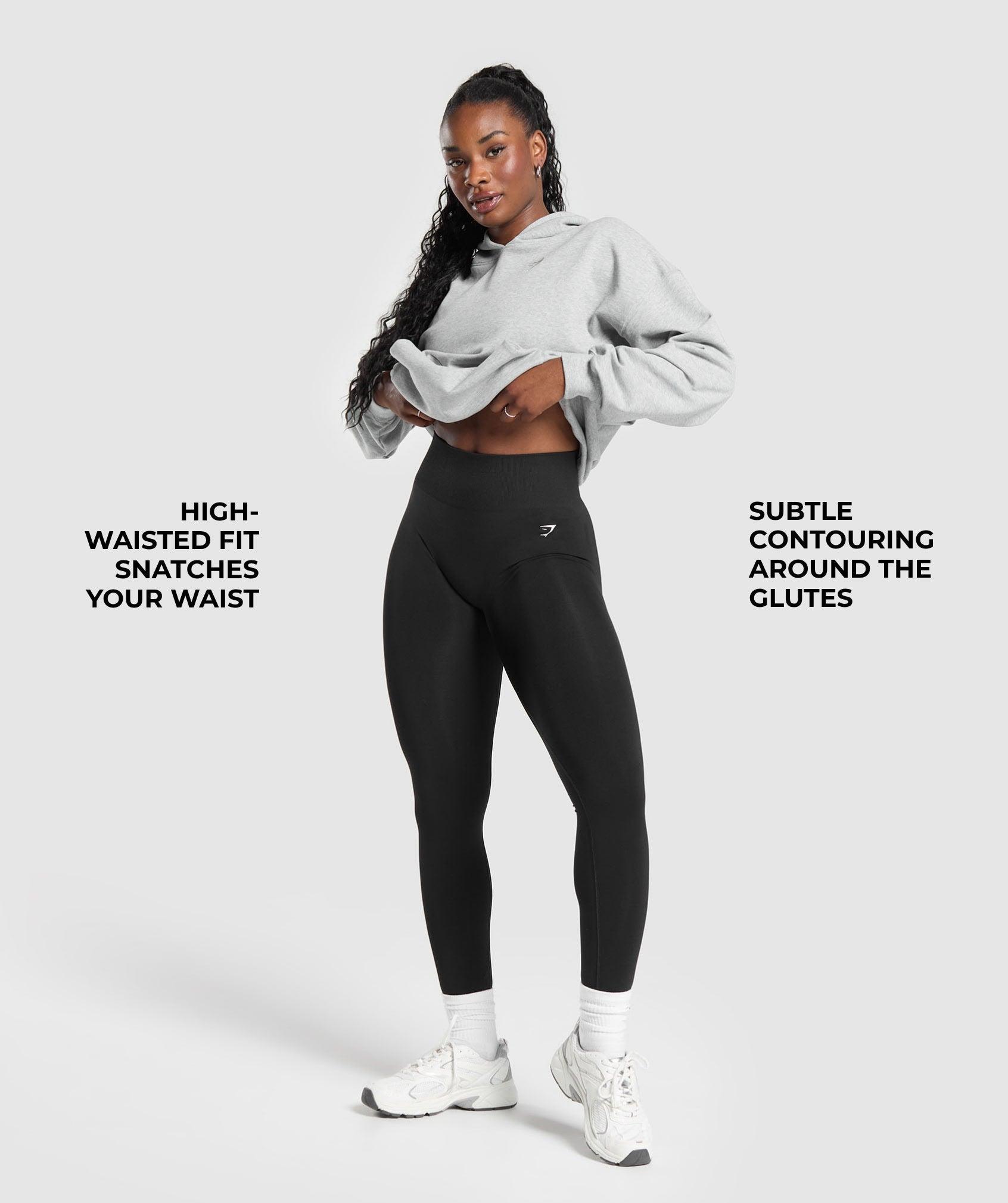 Gymshark Everyday Seamless Leggings - Black Female Product Image
