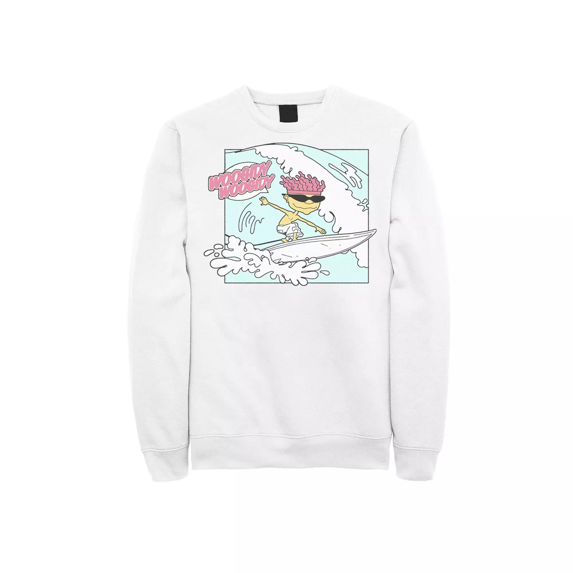 Men's Nickelodeon Rocket Power Otto Woogidy Woogidy Surfs Up Sweatshirt,  Product Image