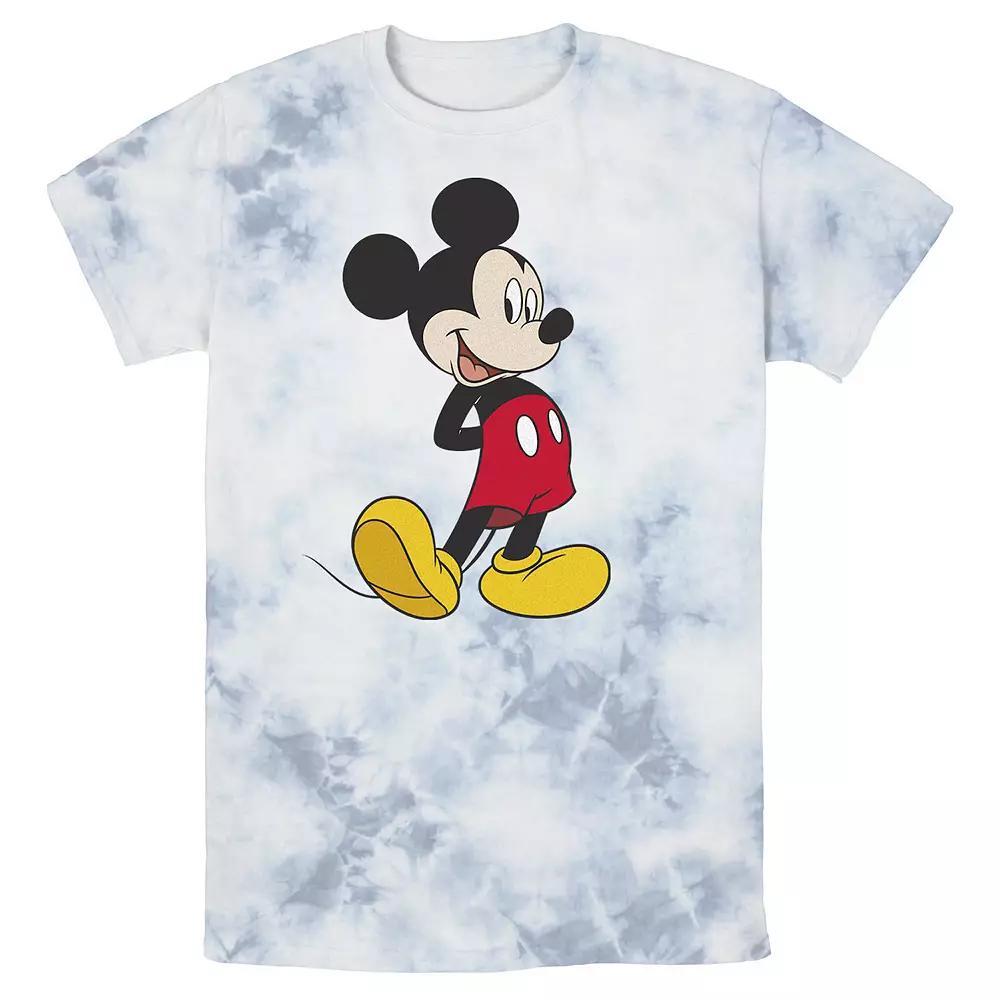 Disney's Mickey Mouse Men's Smiling Pose Wash Tee,  Product Image