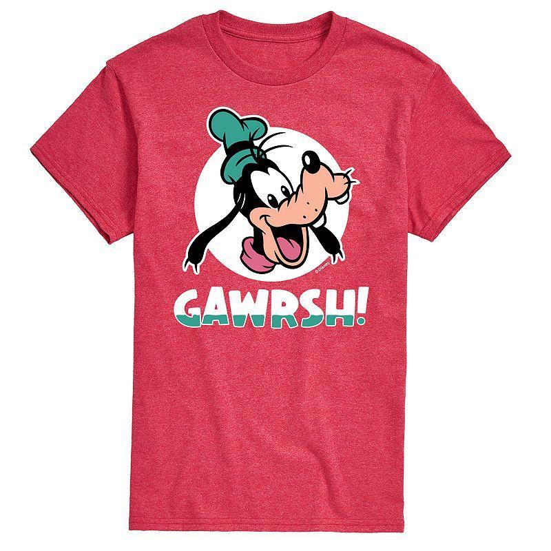 Disney's Goofy Men's Gawrsh Graphic Tee, Size: XXL, Red Product Image