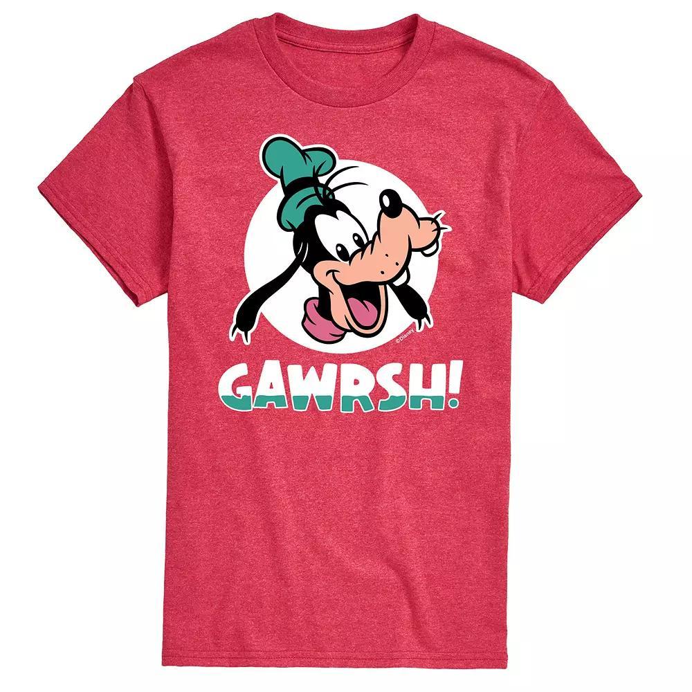 Disney's Goofy Men's Gawrsh Graphic Tee, Size: XXL, Red Product Image