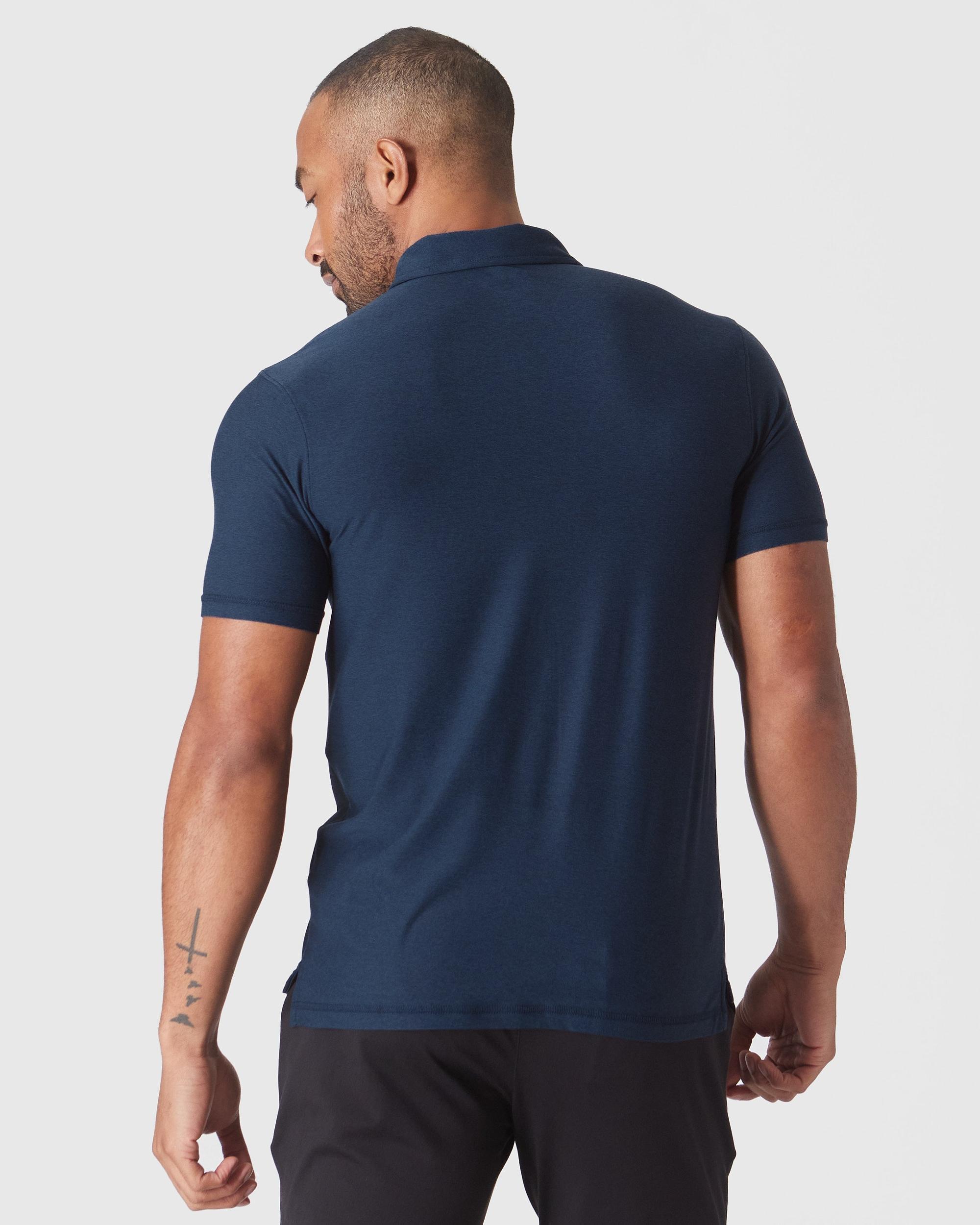 Dark Heather Cadet Active Polo 2.0 Product Image