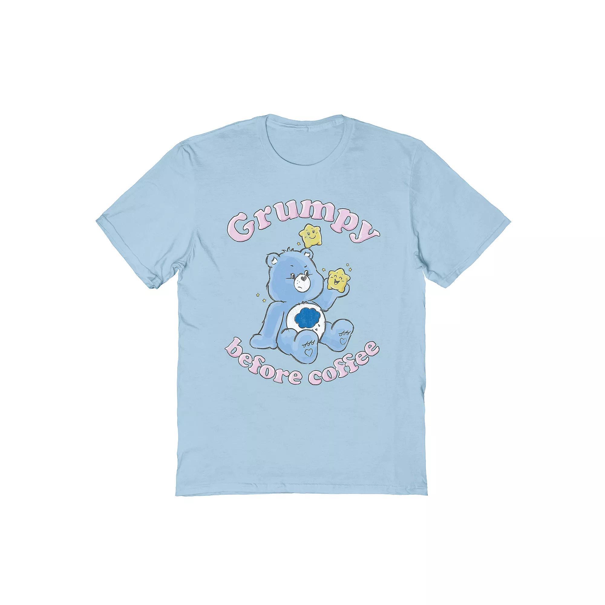 Men's Care Bear T-Shirt, Size: Medium, Light Blue Product Image