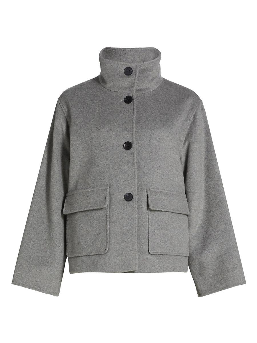 Womens Double-Faced Wool Jacket Product Image