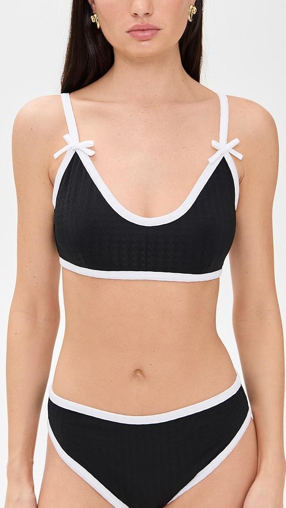 Sea Briella Bow Bikini Top | Shopbop Product Image