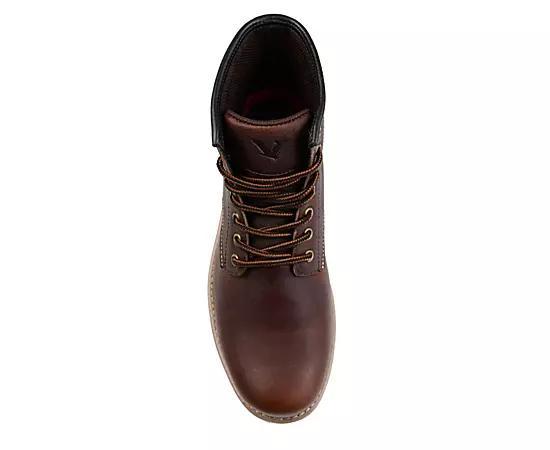 Territory Axel Mens Ankle Boots Brown Product Image