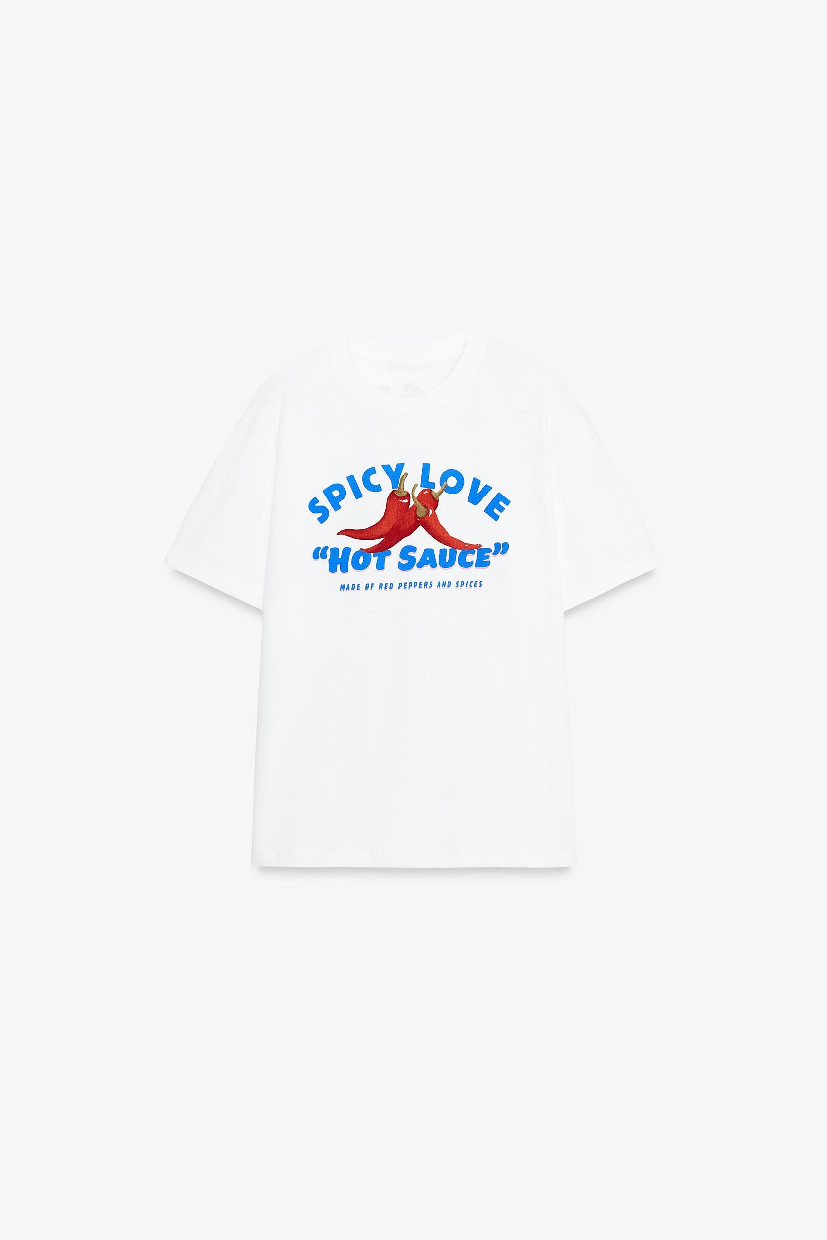 TEXT PRINT T-SHIRT Product Image