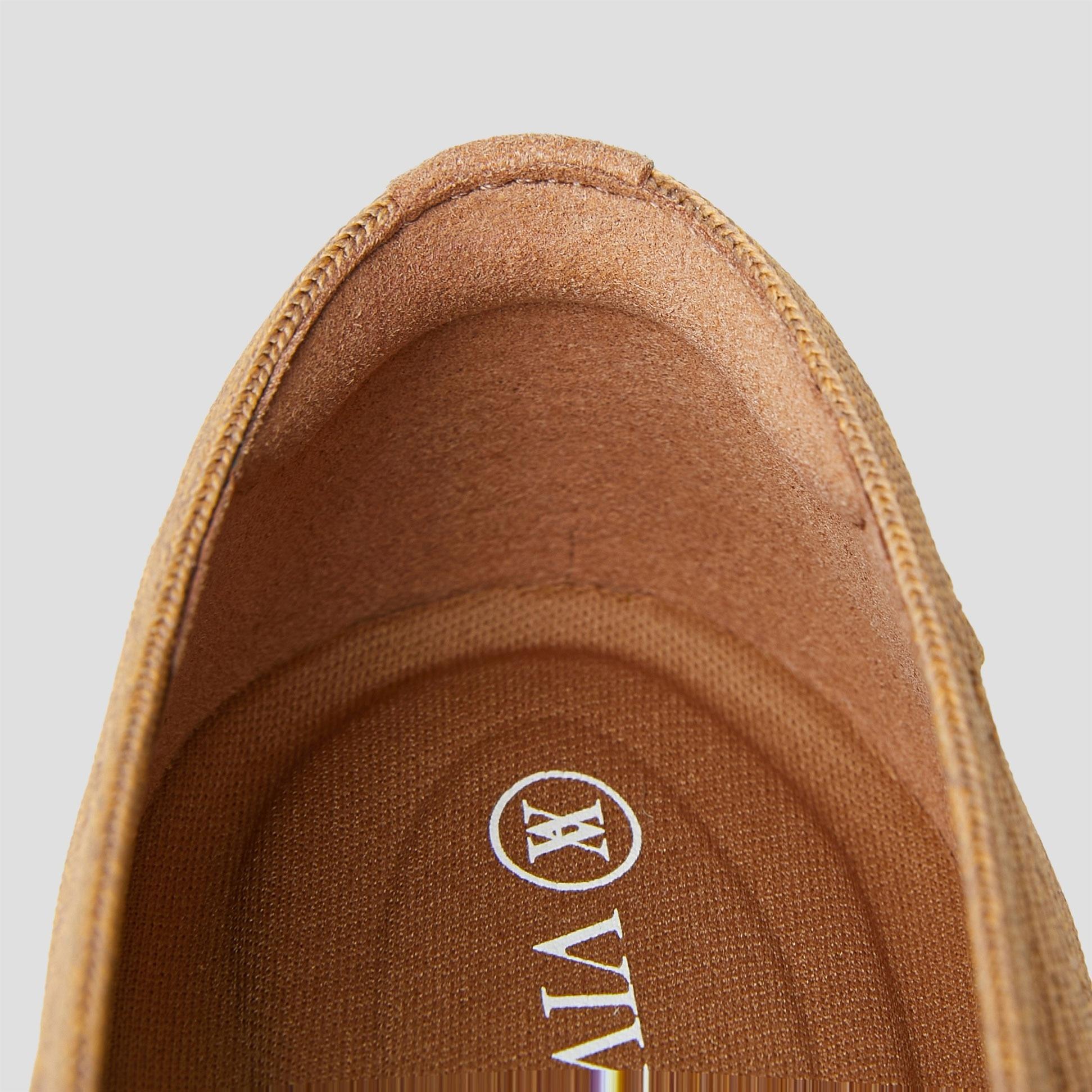 Square-Toe V-Cut Flats (Margot 2.0) Product Image