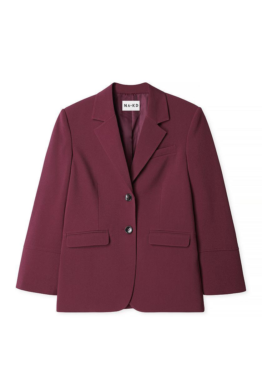 Oversized Blazer With Wide Sleeves Product Image