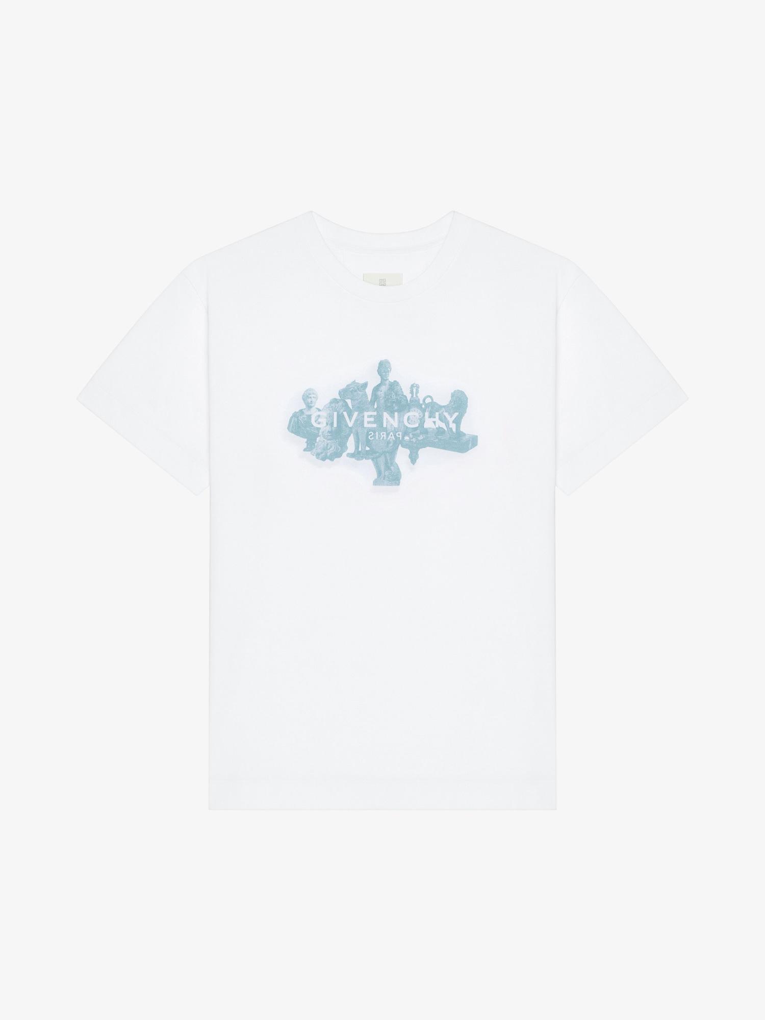 GIVENCHY Reverse t-shirt in cotton with Hubert objects Product Image