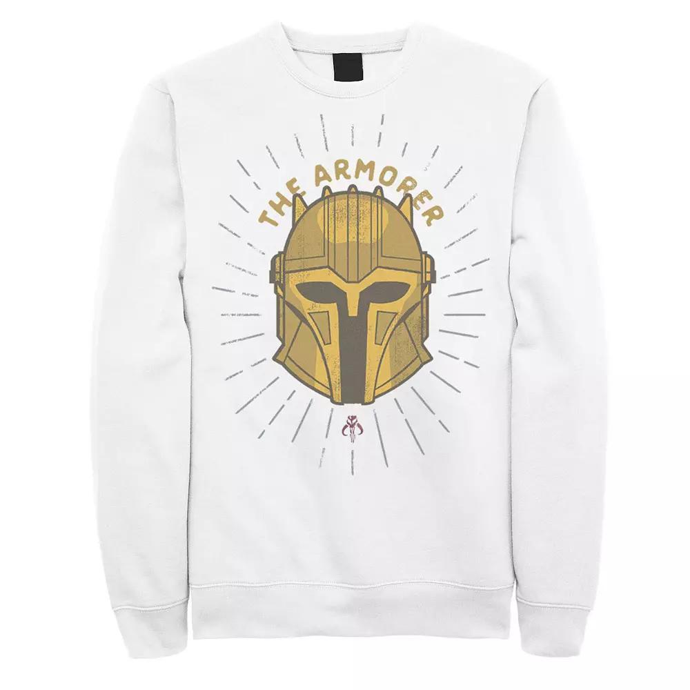 Men's Star Wars Armored Mando Helmet Sweatshirt,  Product Image