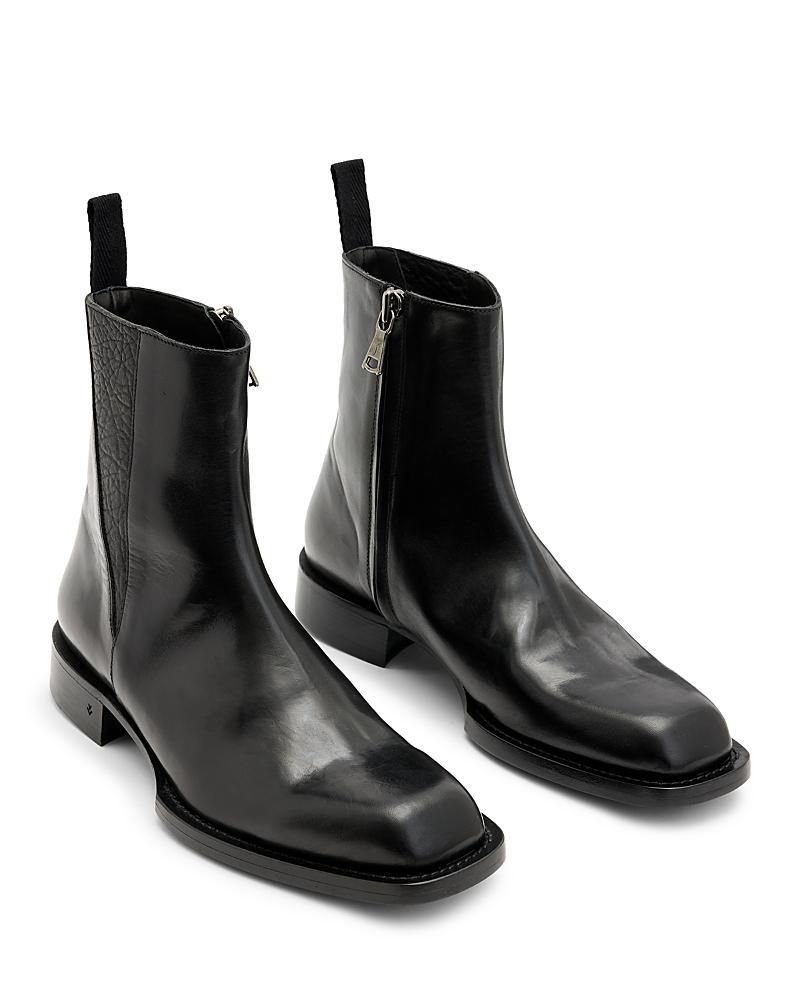 Mens Geo Zip Ankle Boots Product Image