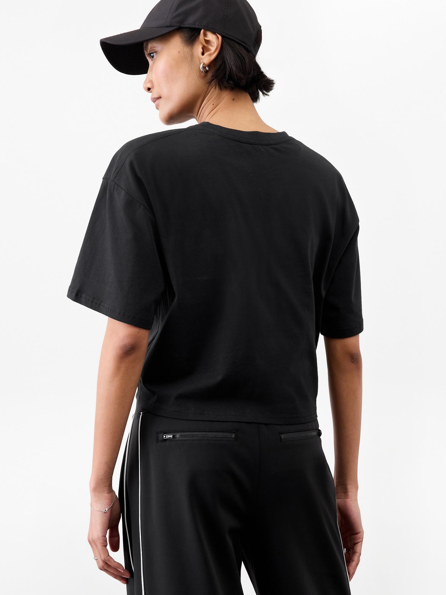 True Cotton Crop Tee Product Image