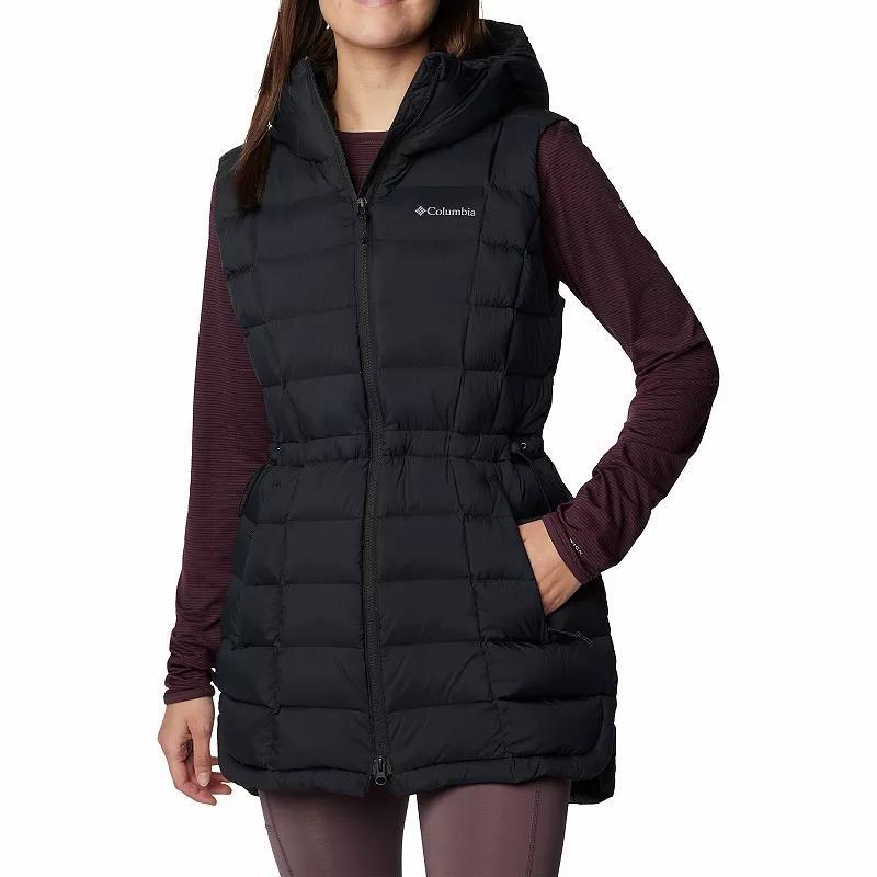 Women's Columbia Ardenwood Mid Down Vest, Size: XXL, Fig Product Image