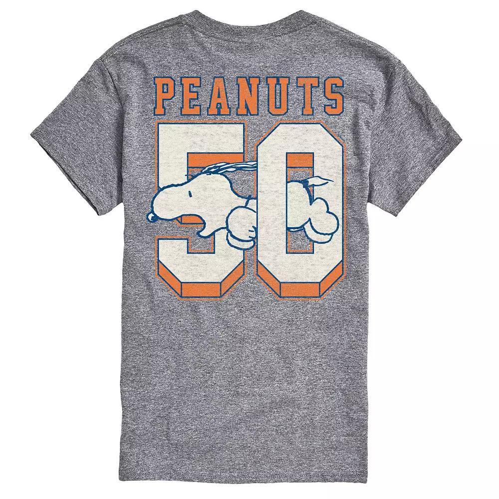 Men's Peanuts Snoopy Varsity Vintage Est. 50 Graphic Tee,  Product Image