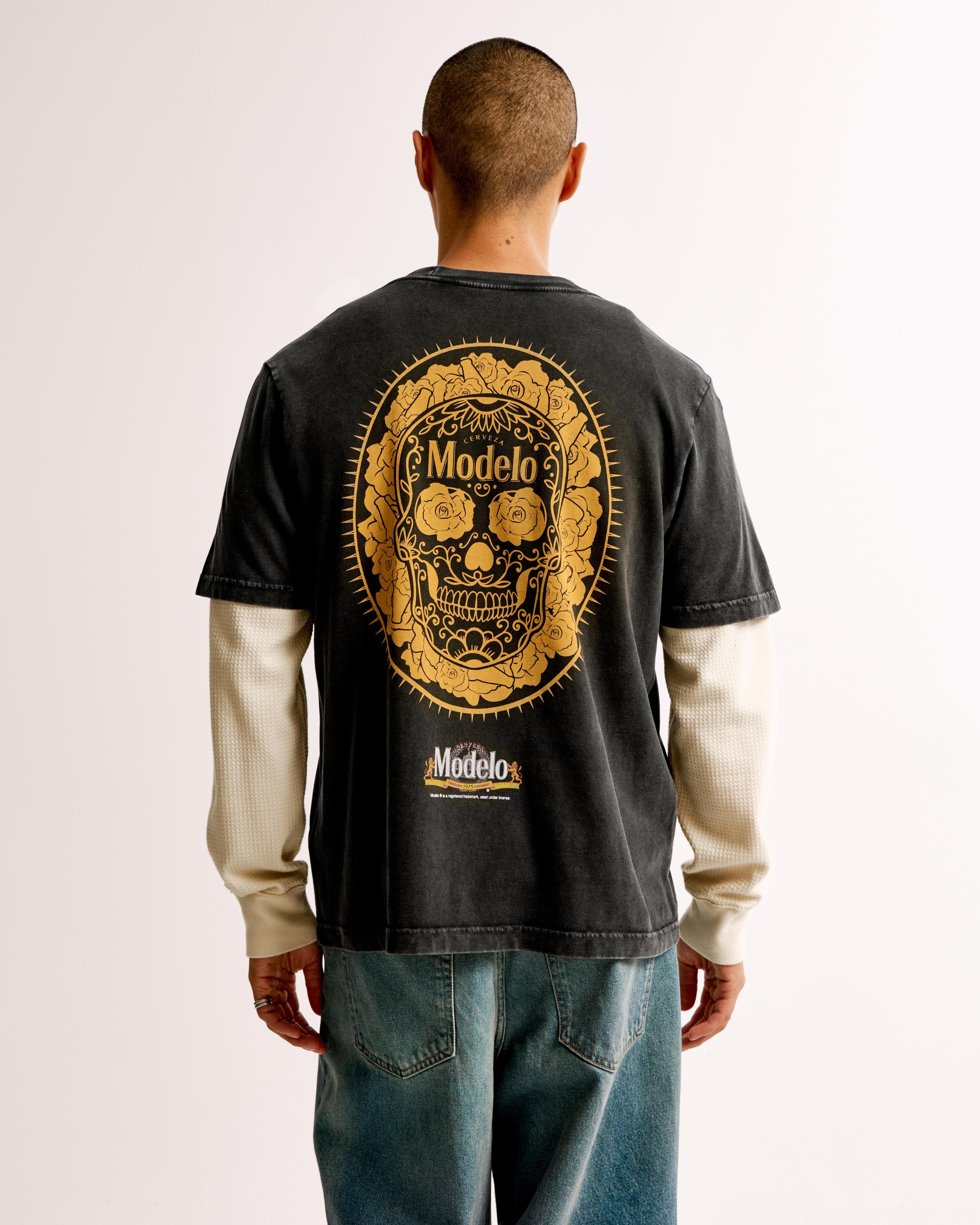 Modelo Vintage-Inspired Graphic Tee Product Image