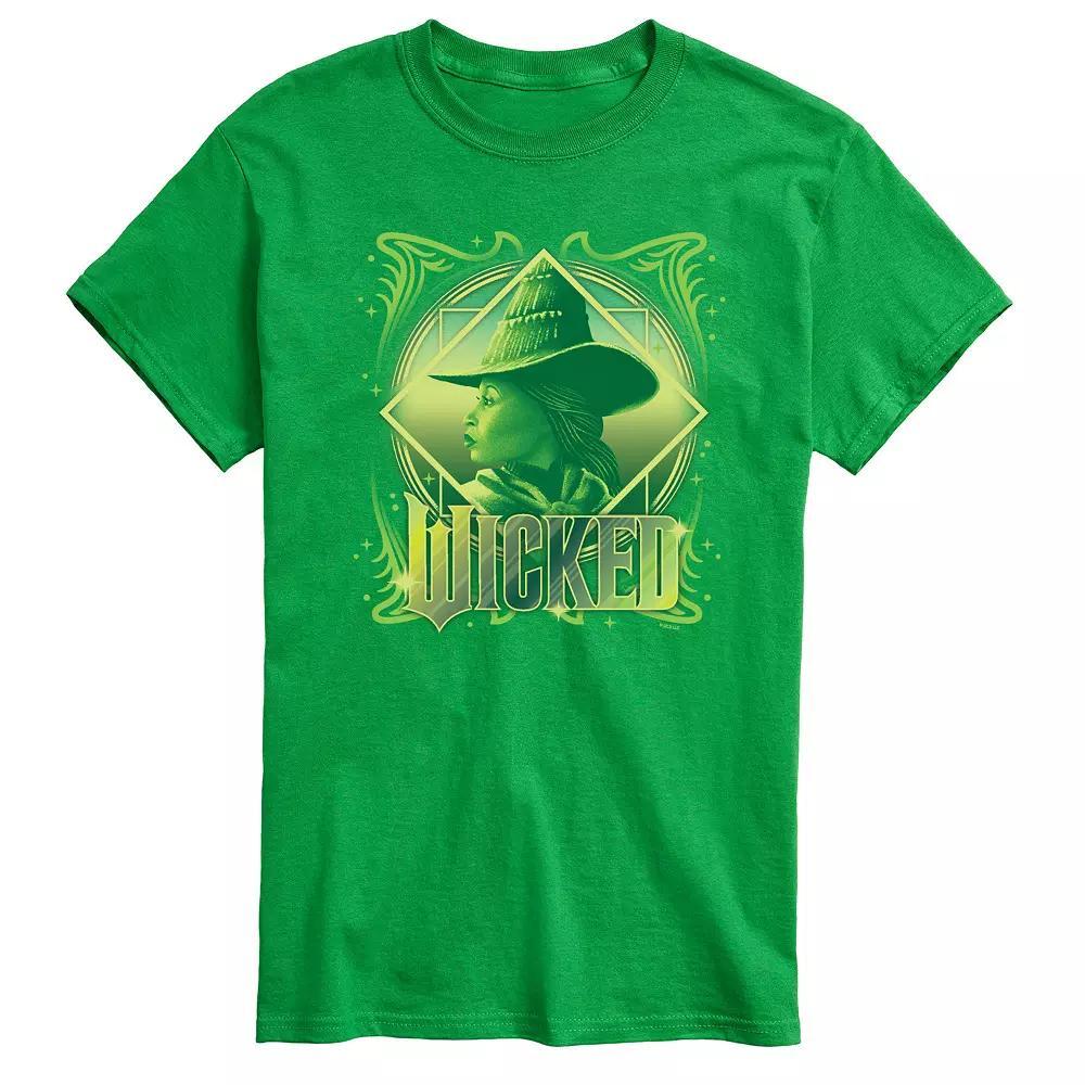 Men's Wicked Elphaba Portrait Graphic Tee,  Product Image