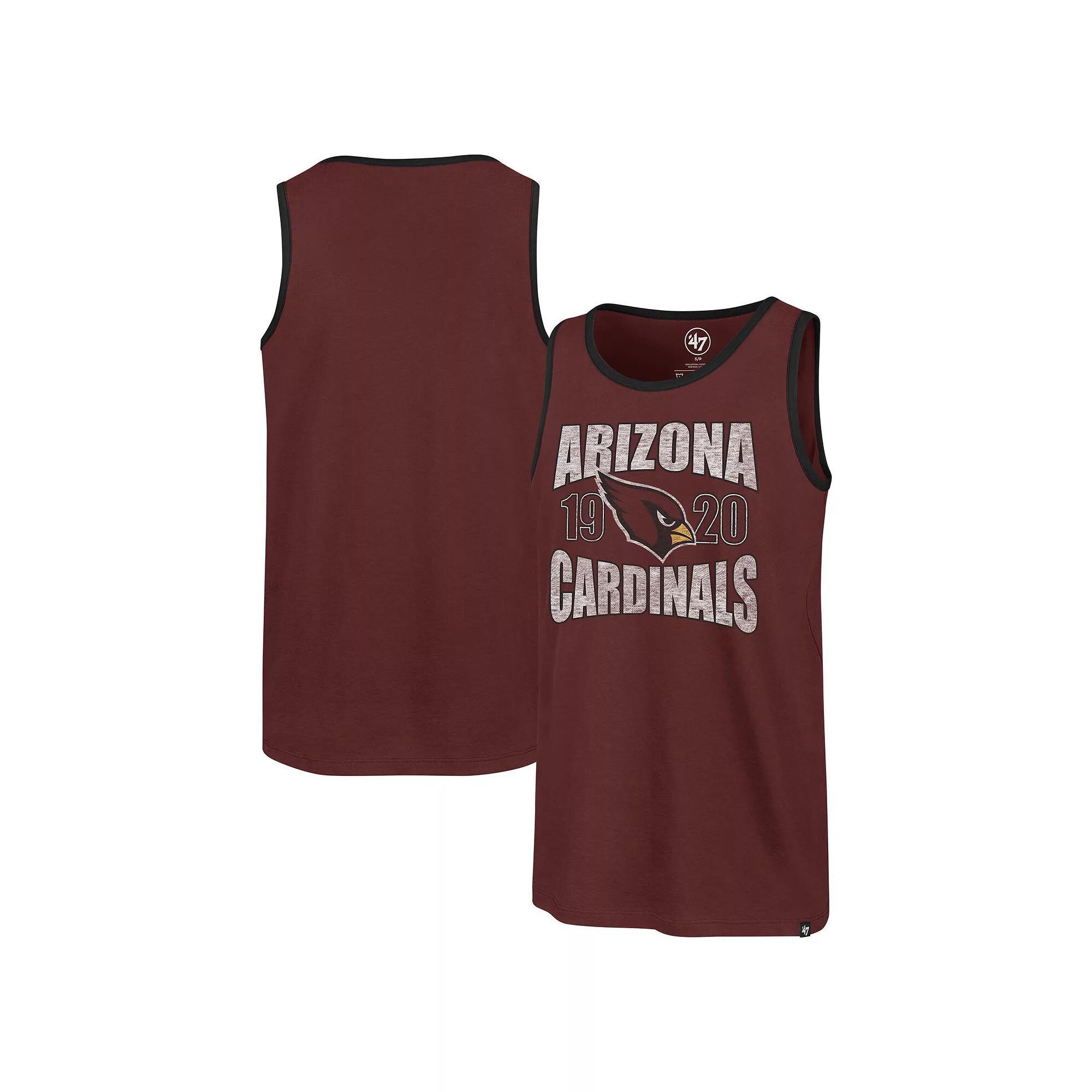 Men's '47 Cardinal Arizona Cardinals Upload Franklin Tank Top, Size: Large, Red Product Image