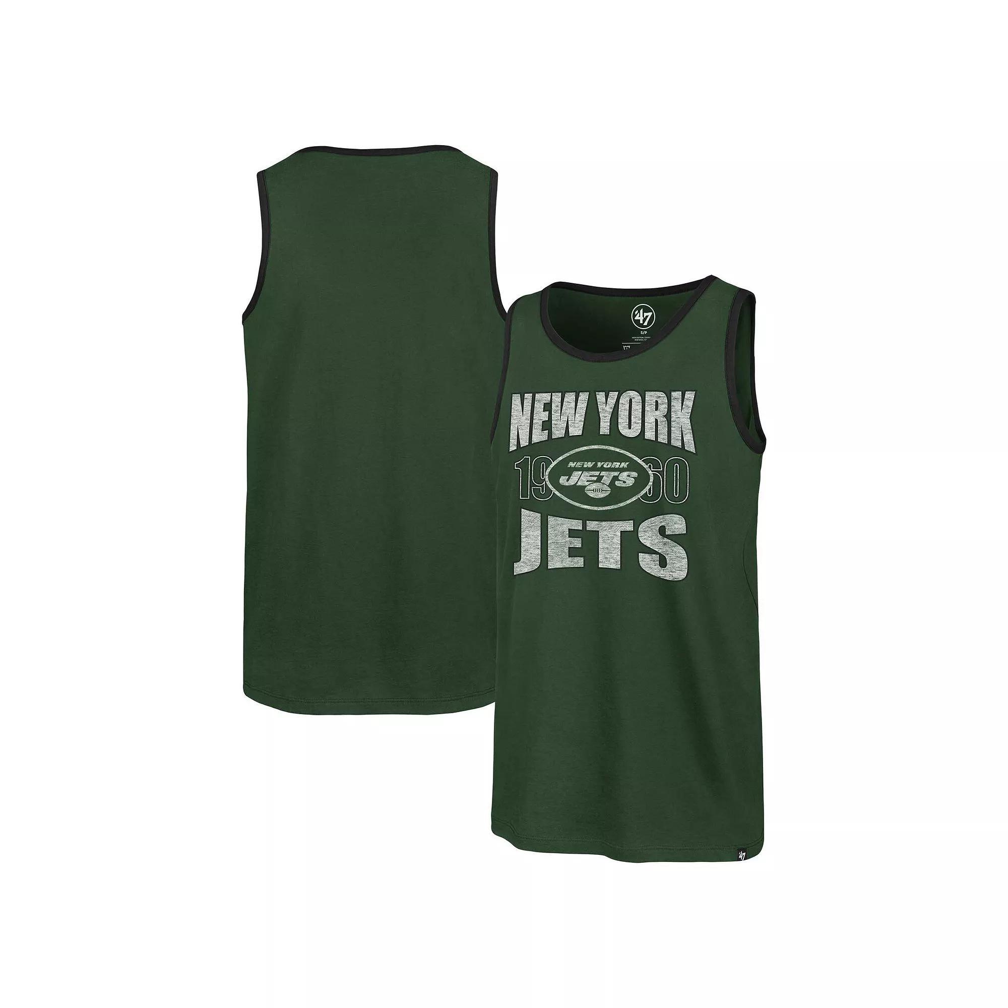Men's '47 Green New York Jets Upload Franklin Tank Top,  Product Image