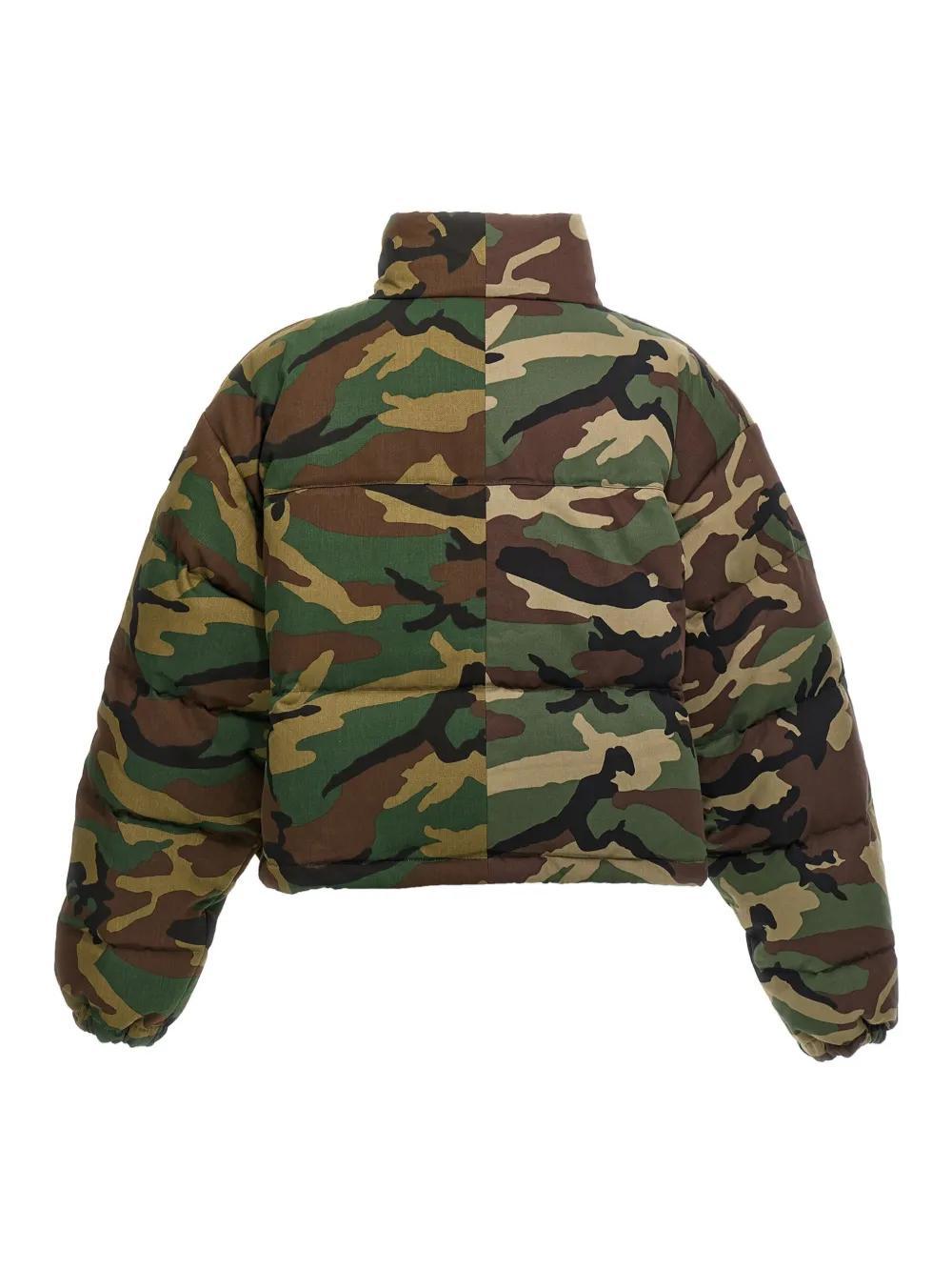 camouflage puffer jacket Product Image