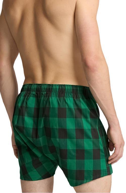 POLO RALPH LAUREN Assorted 3-pack Woven Cotton Boxers In Fall Seasonal Assorted Product Image