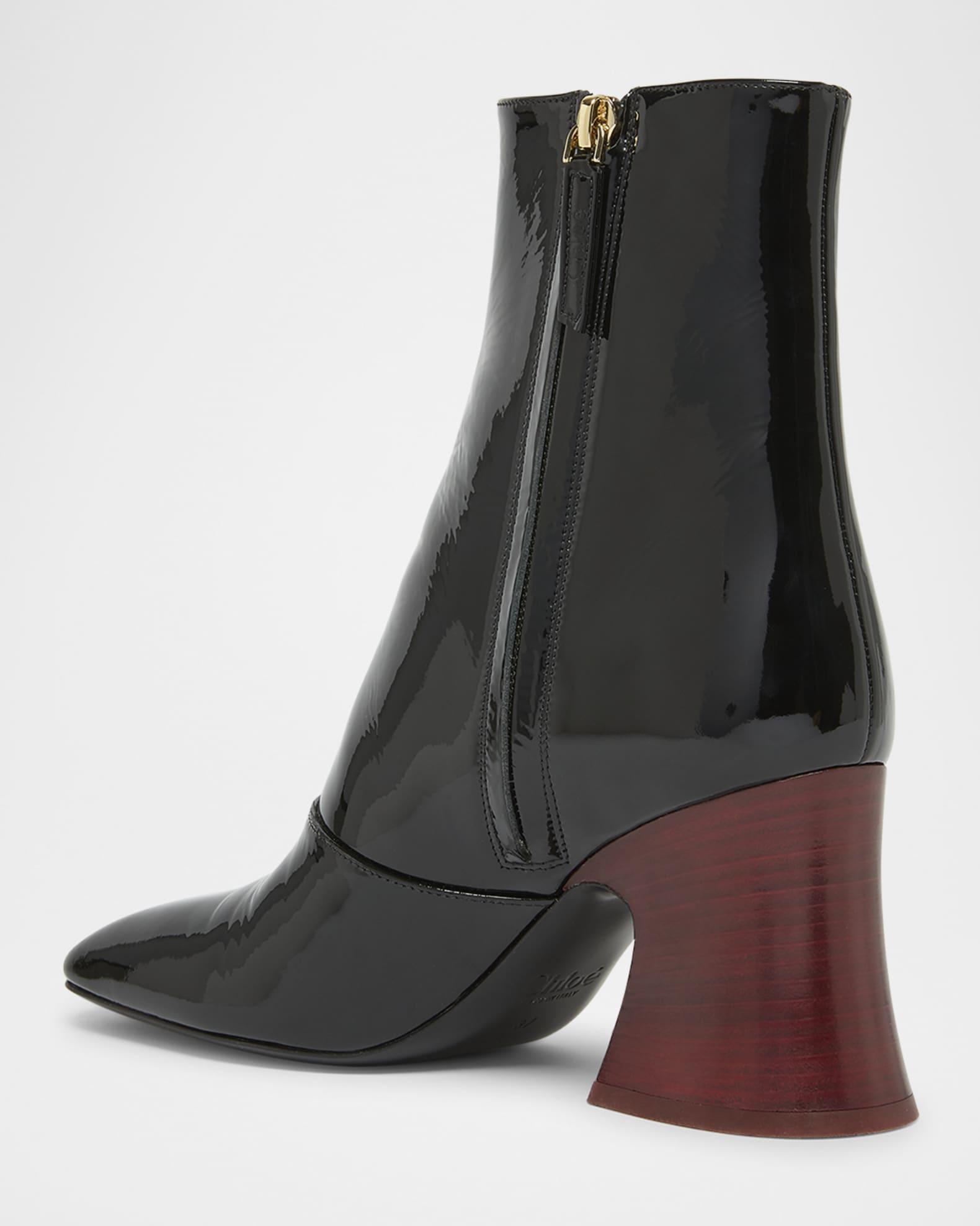 Janis Patent Leather Booties Product Image